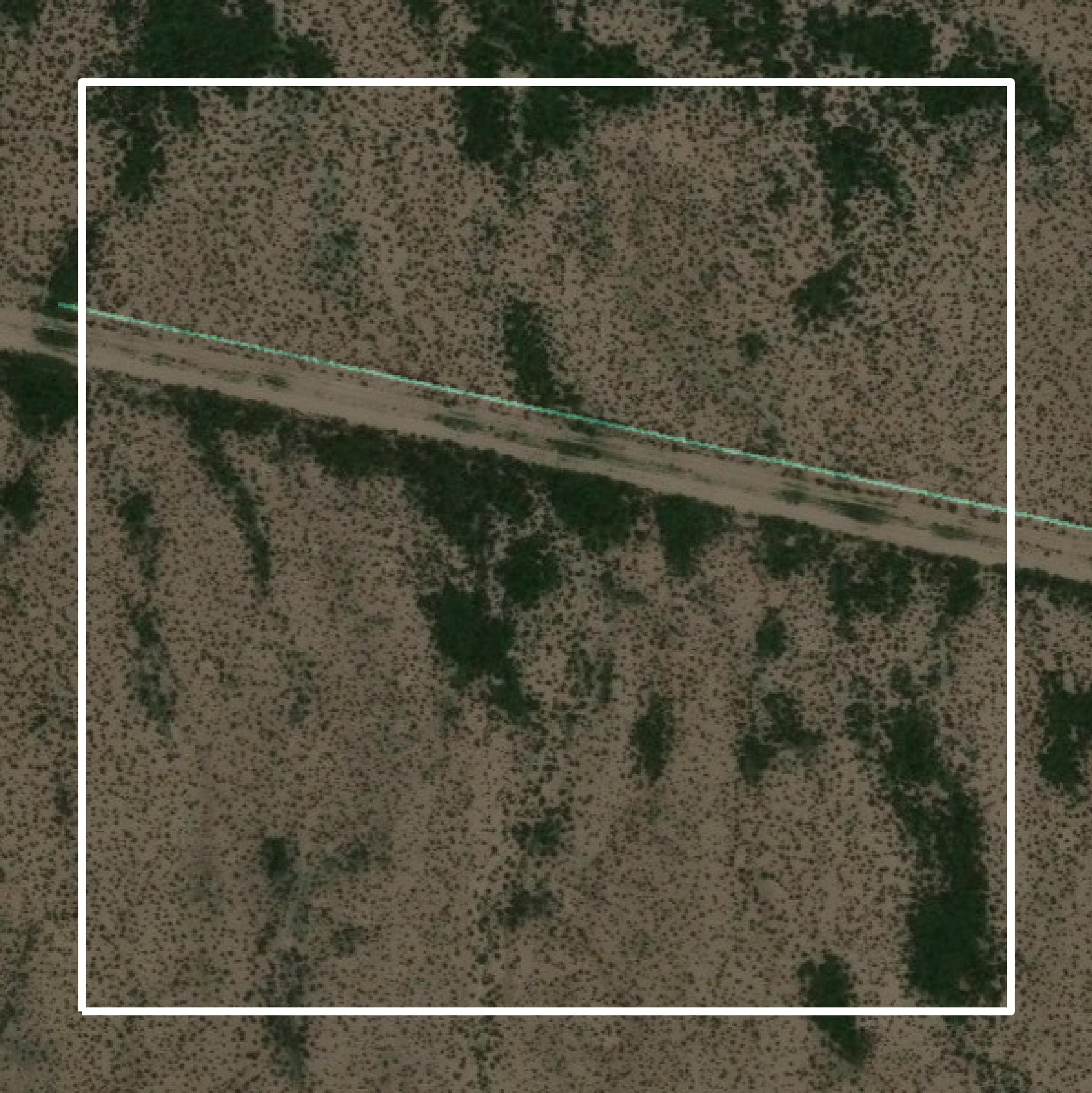This image shows parcel and building data in Reeves County created using GIS data in Equator.