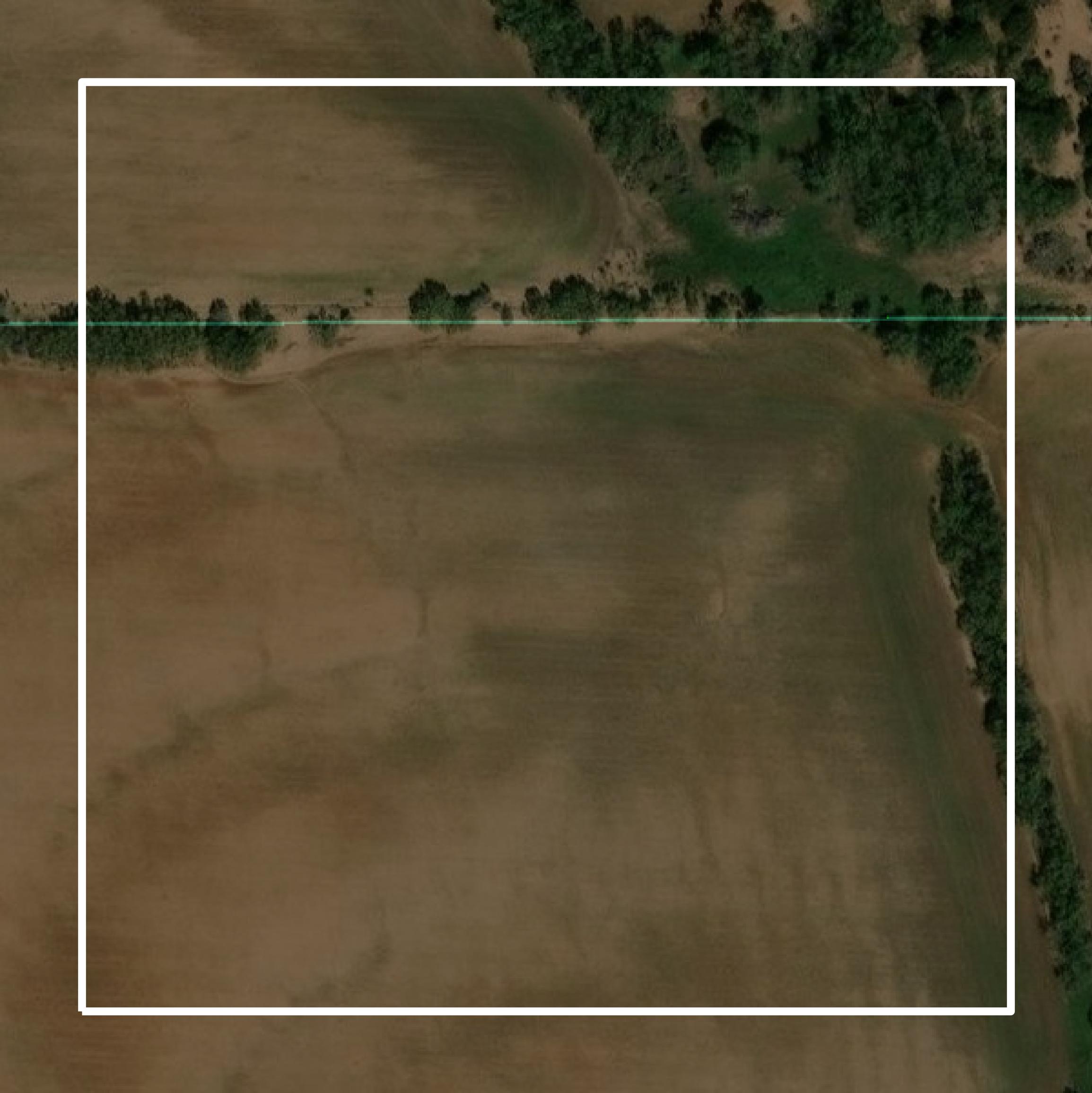 This image shows parcel and building data in Runnels County created using GIS data in Equator.