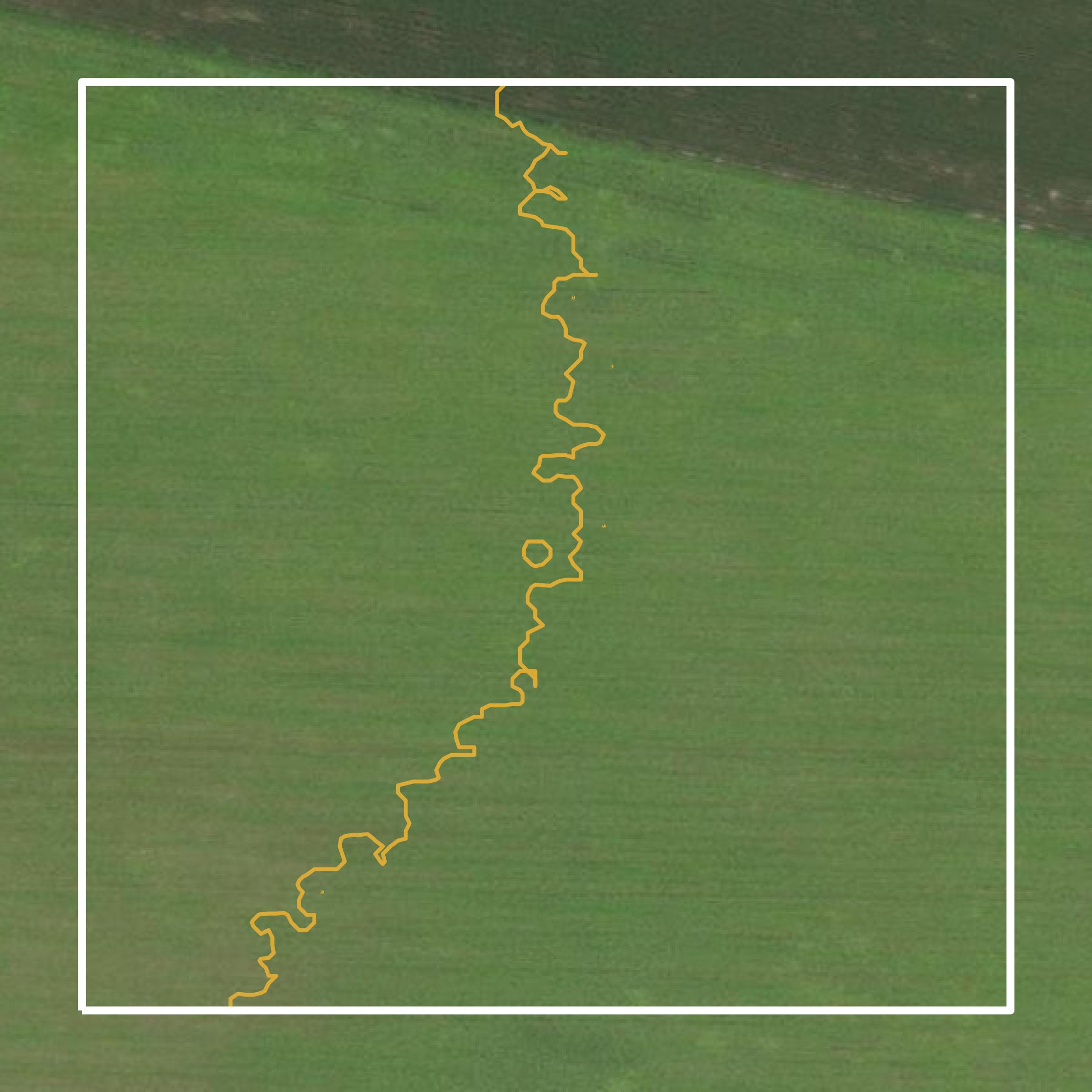 This image shows a contour map in San Patricio County created using GIS data in Equator.