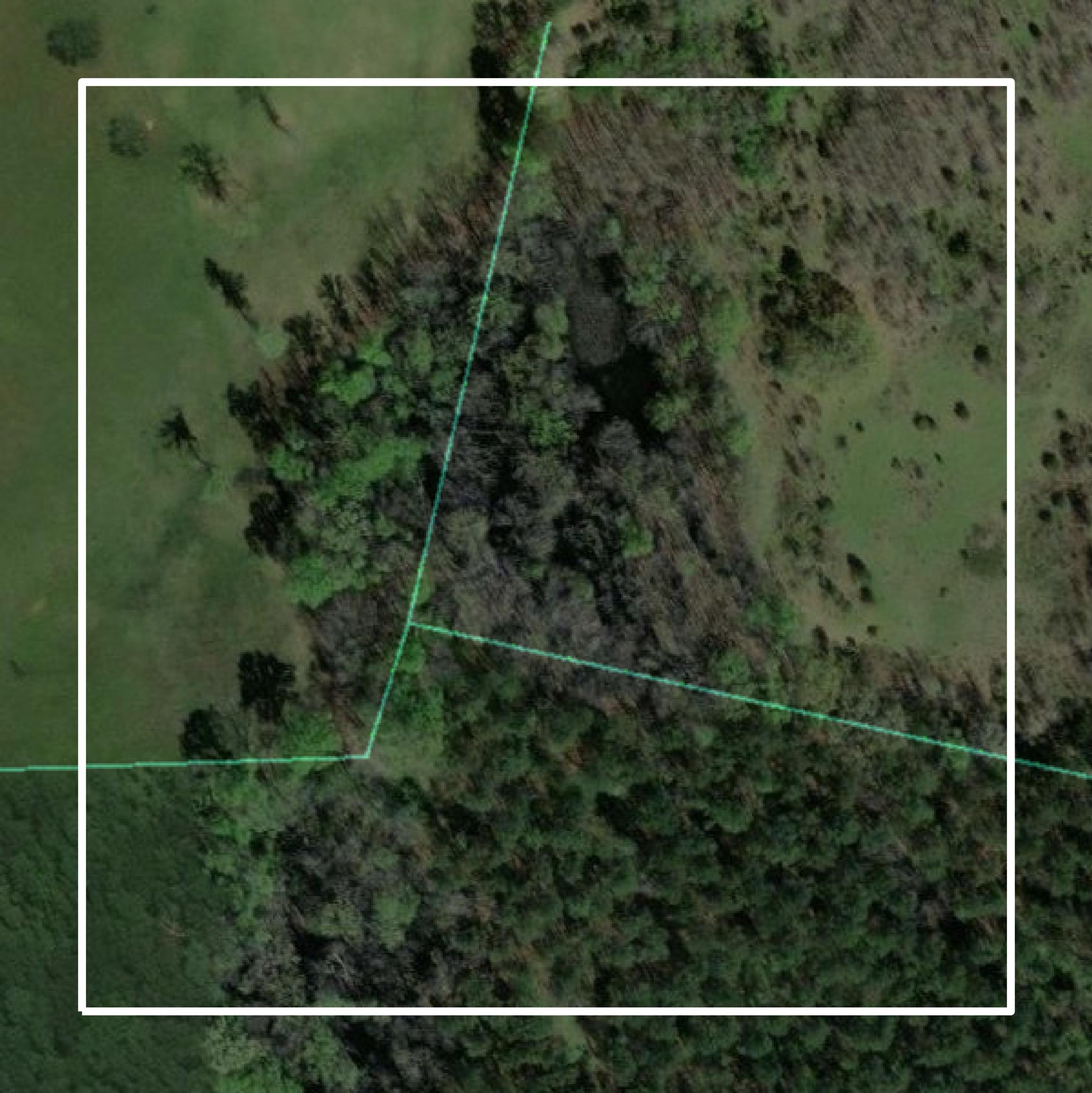 This image shows parcel and building data in Shelby County created using GIS data in Equator.