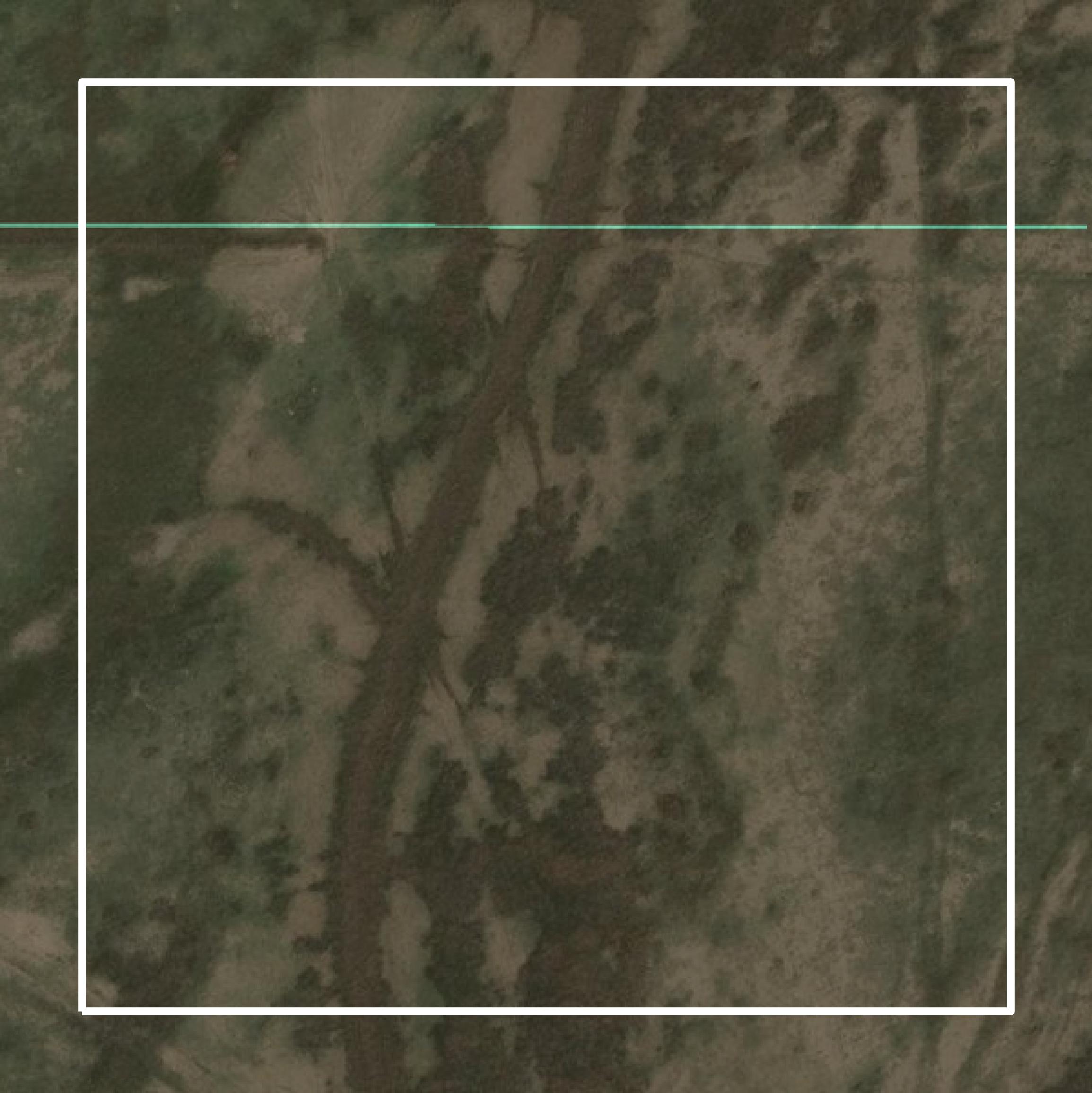This image shows parcel and building data in Sherman County created using GIS data in Equator.
