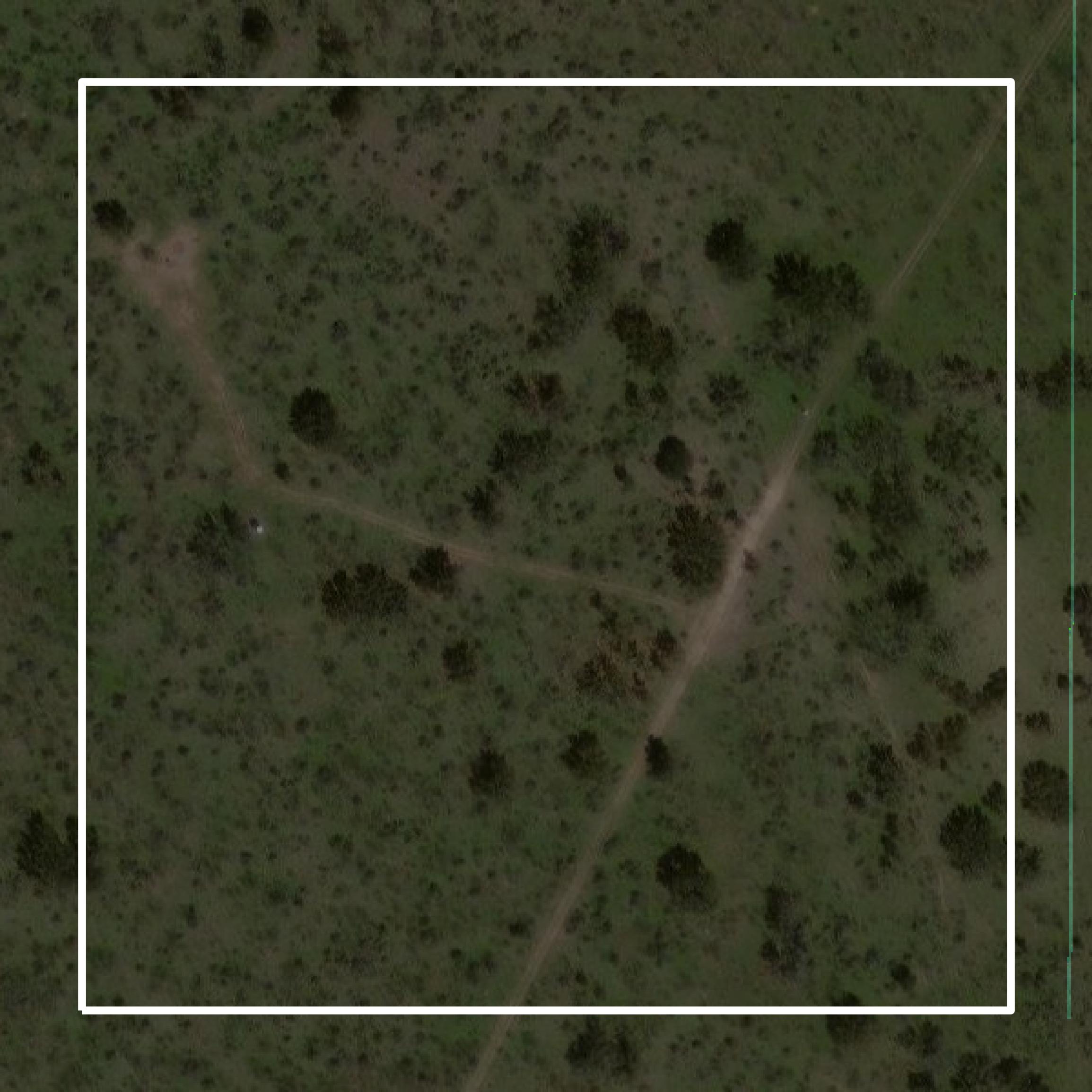 This image shows parcel and building data in Sutton County created using GIS data in Equator.