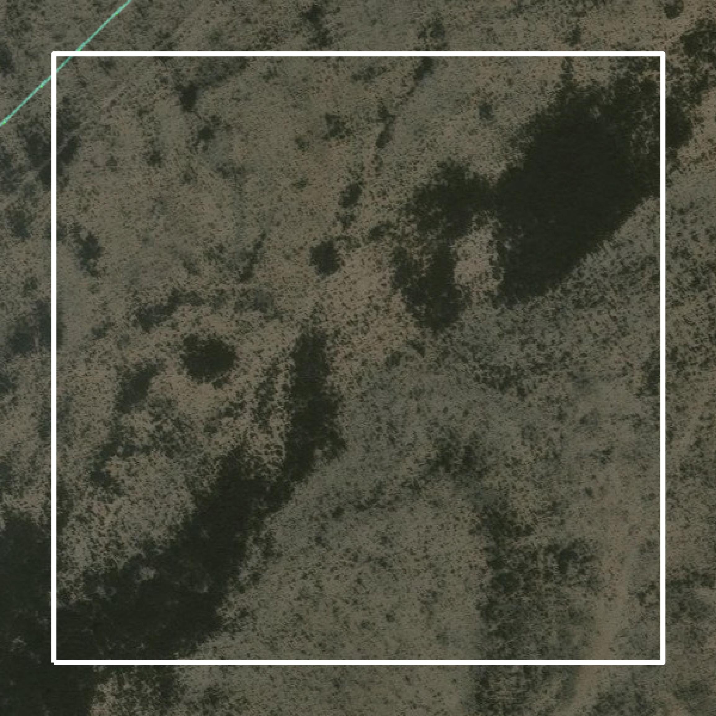 This image shows parcel and building data in Terrell County created using GIS data in Equator.