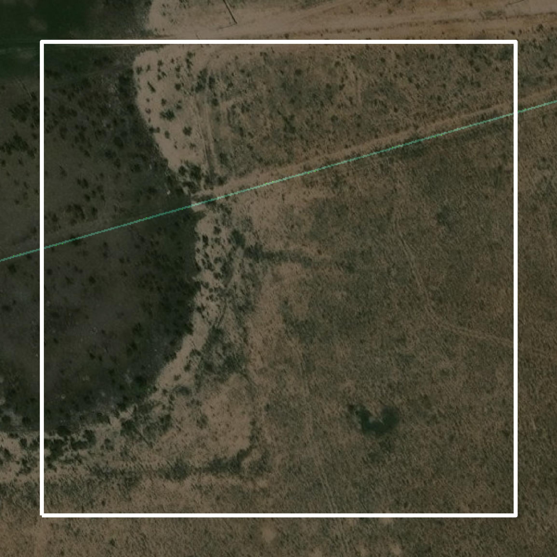 This image shows parcel and building data in Upton County created using GIS data in Equator.