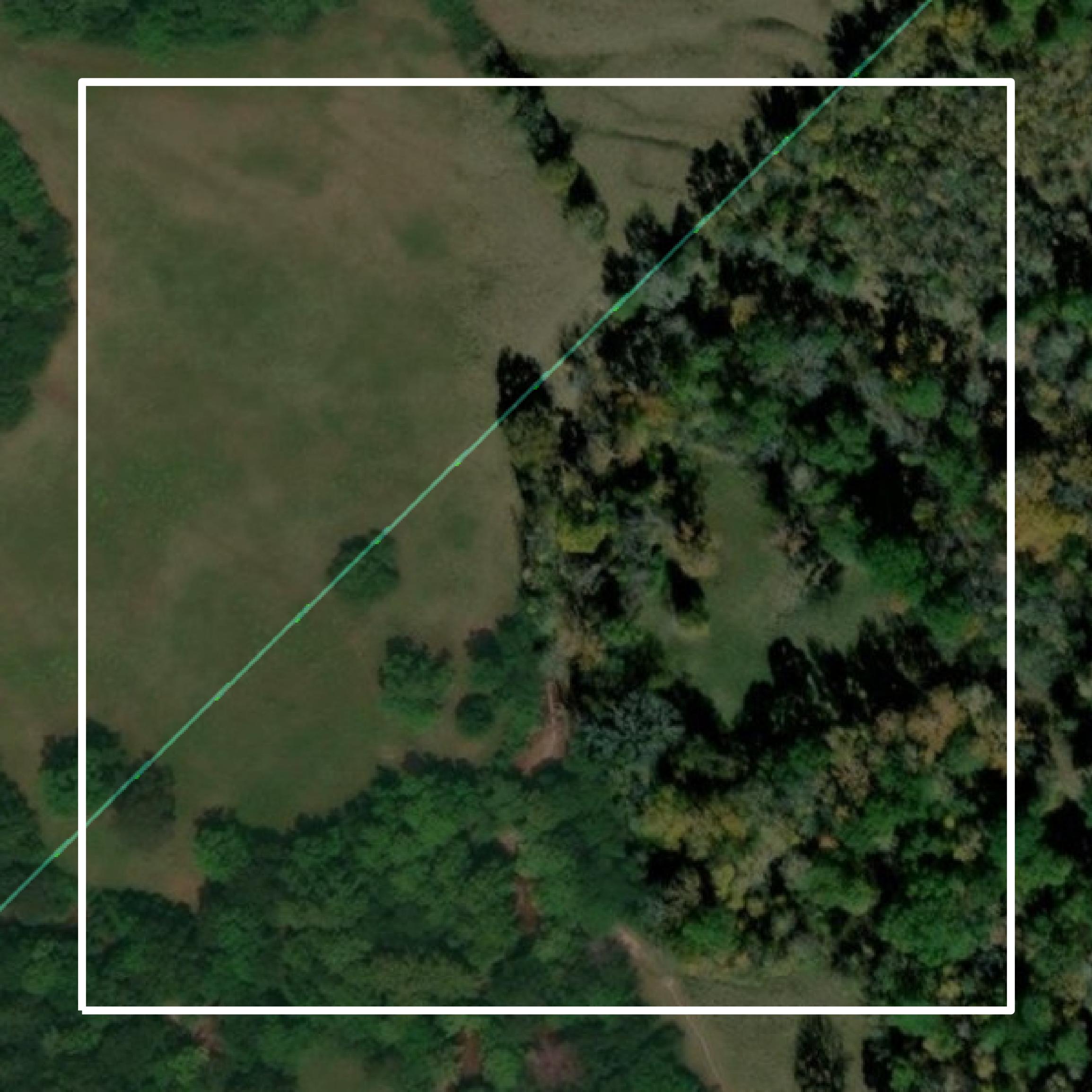 This image shows parcel and building data in Walker County created using GIS data in Equator.