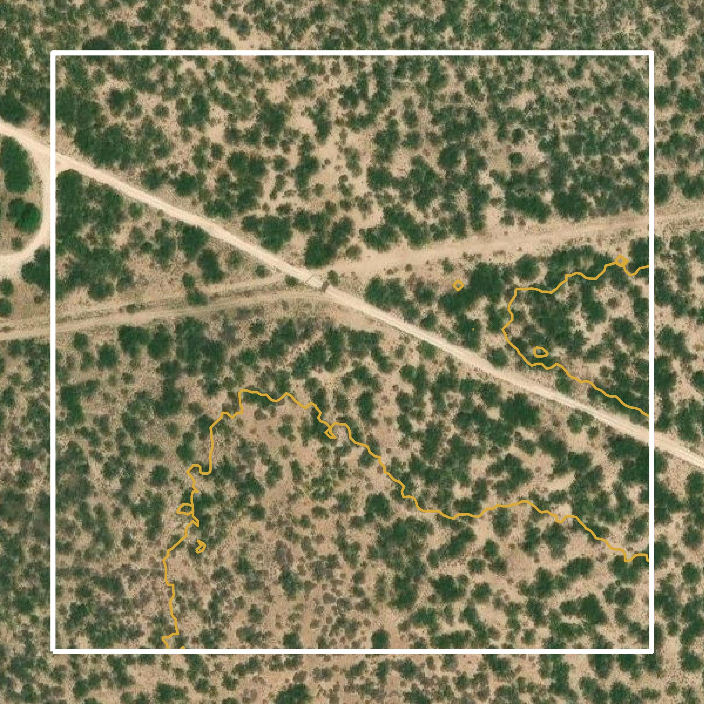 This image shows a contour map in Zapata County created using GIS data in Equator.