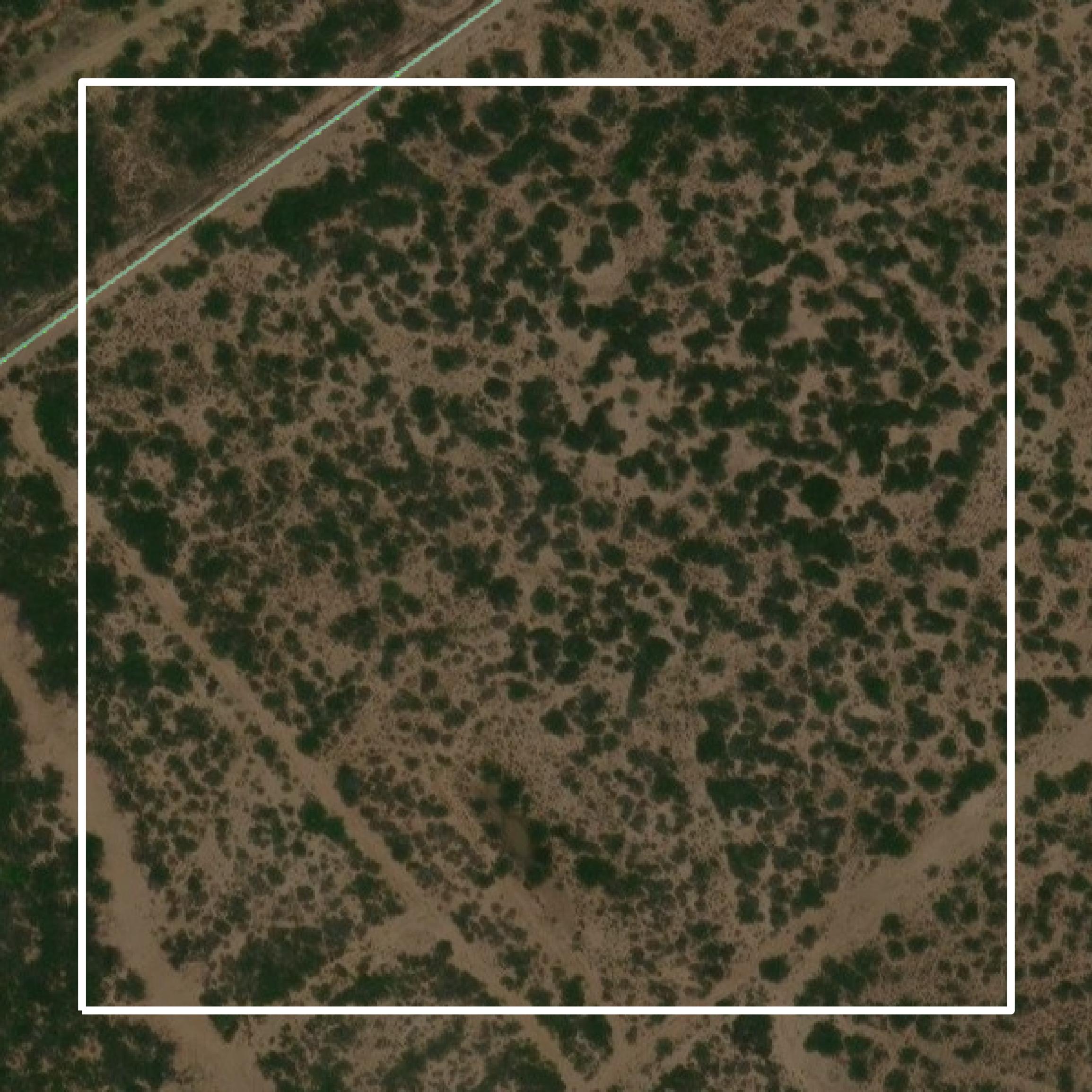 This image shows parcel and building data in Zapata County created using GIS data in Equator.