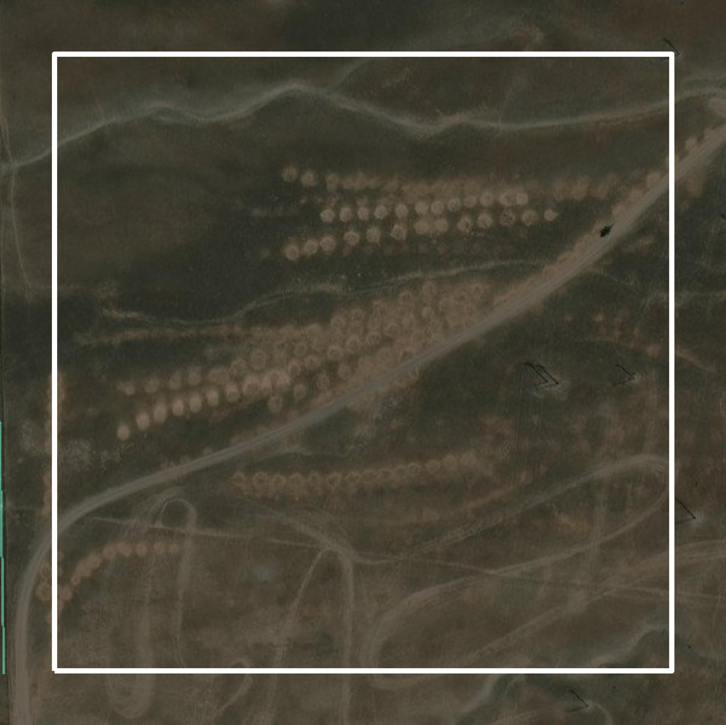 This image shows parcel and building data in Juab County created using GIS data in Equator.