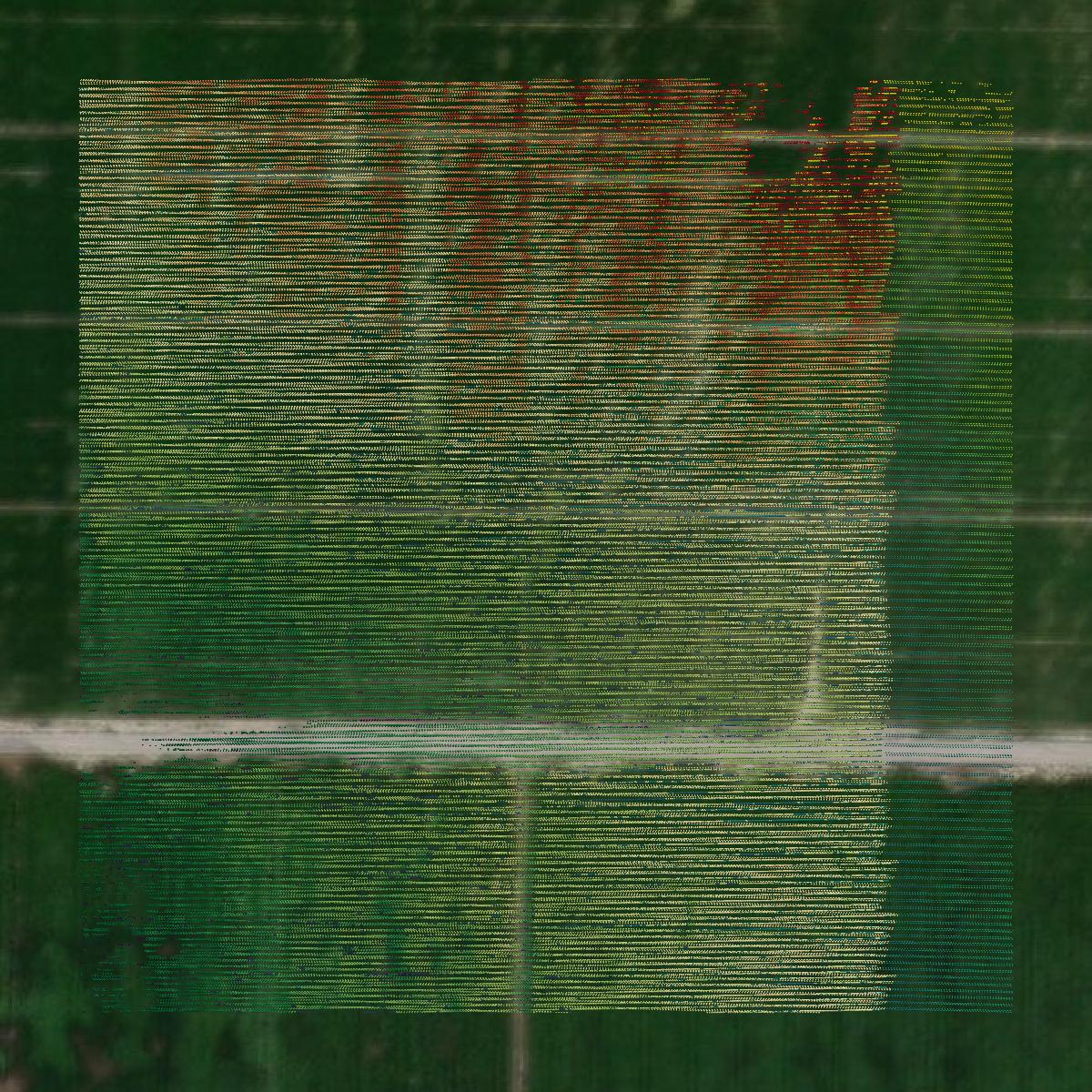 This image shows a LiDAR point cloud in Sanpete County created using GIS data in Equator.