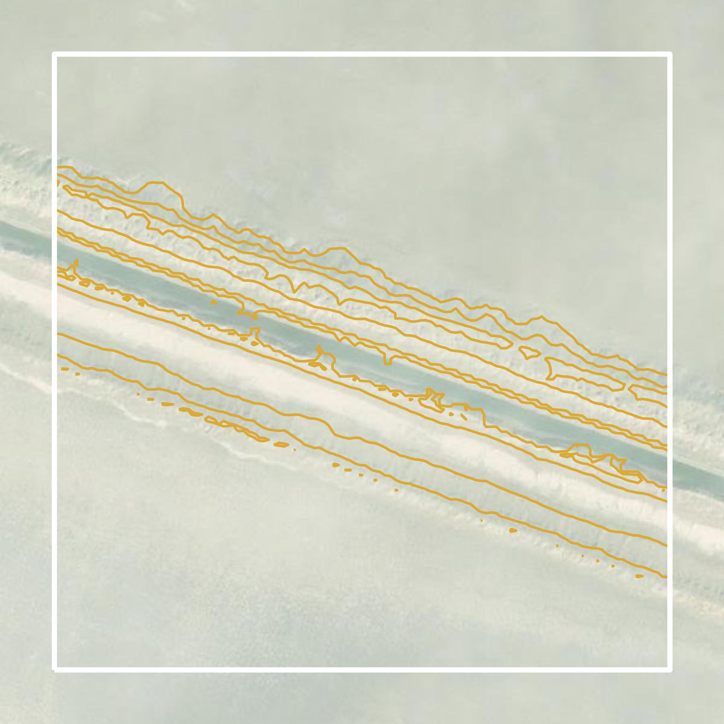 This image shows a contour map in Tooele County created using GIS data in Equator.