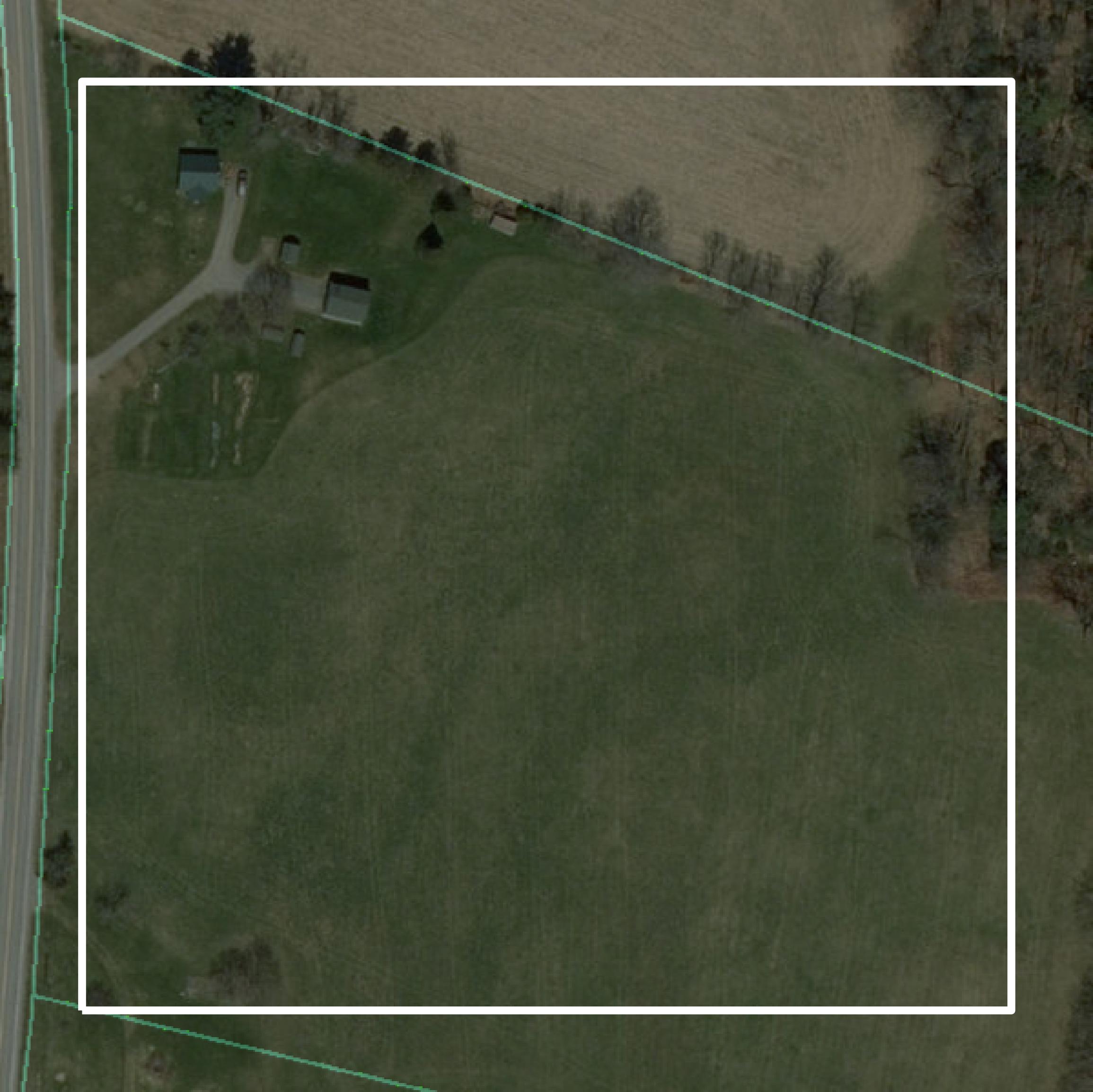 This image shows parcel and building data in Orange County created using GIS data in Equator.
