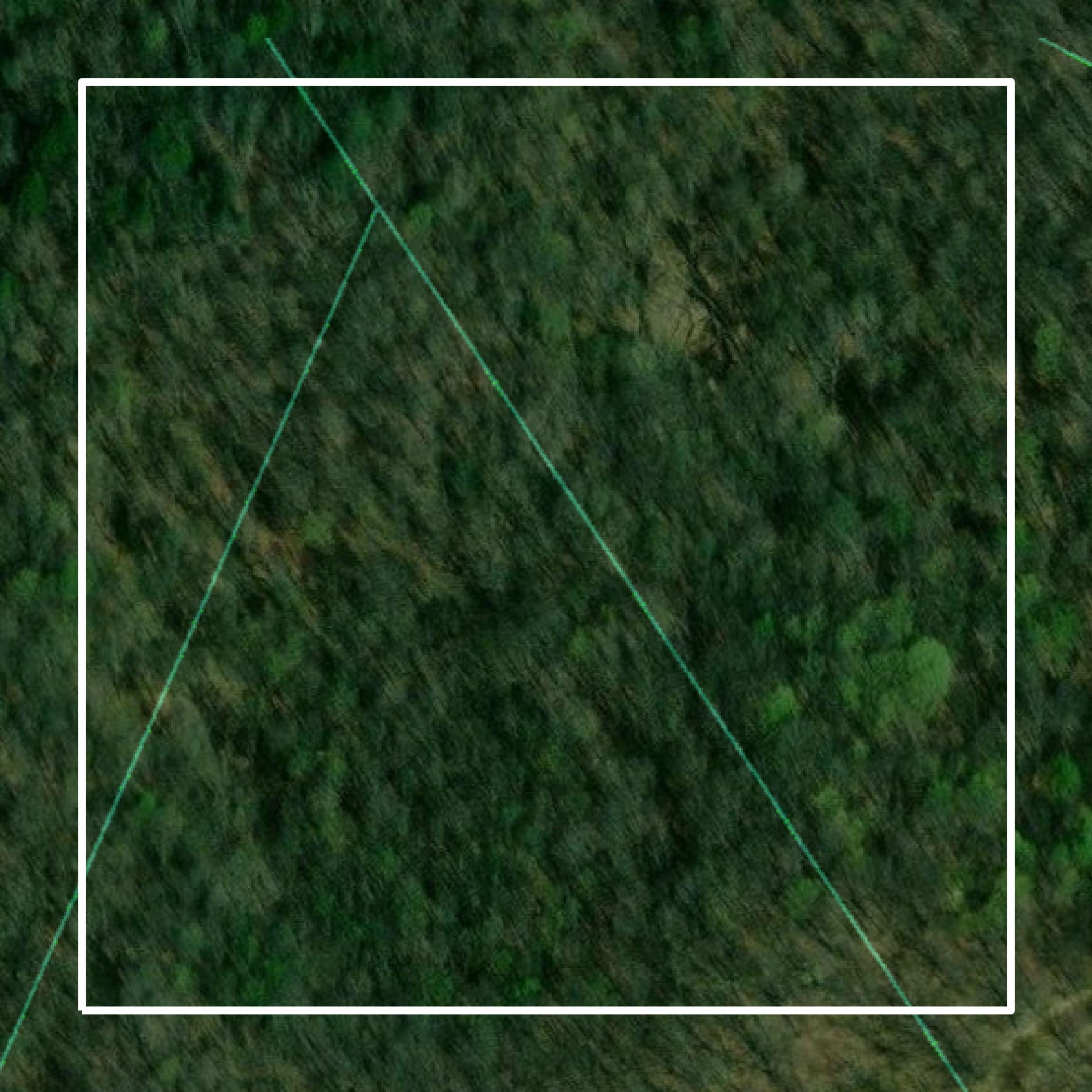 This image shows parcel and building data in Buchanan County created using GIS data in Equator.