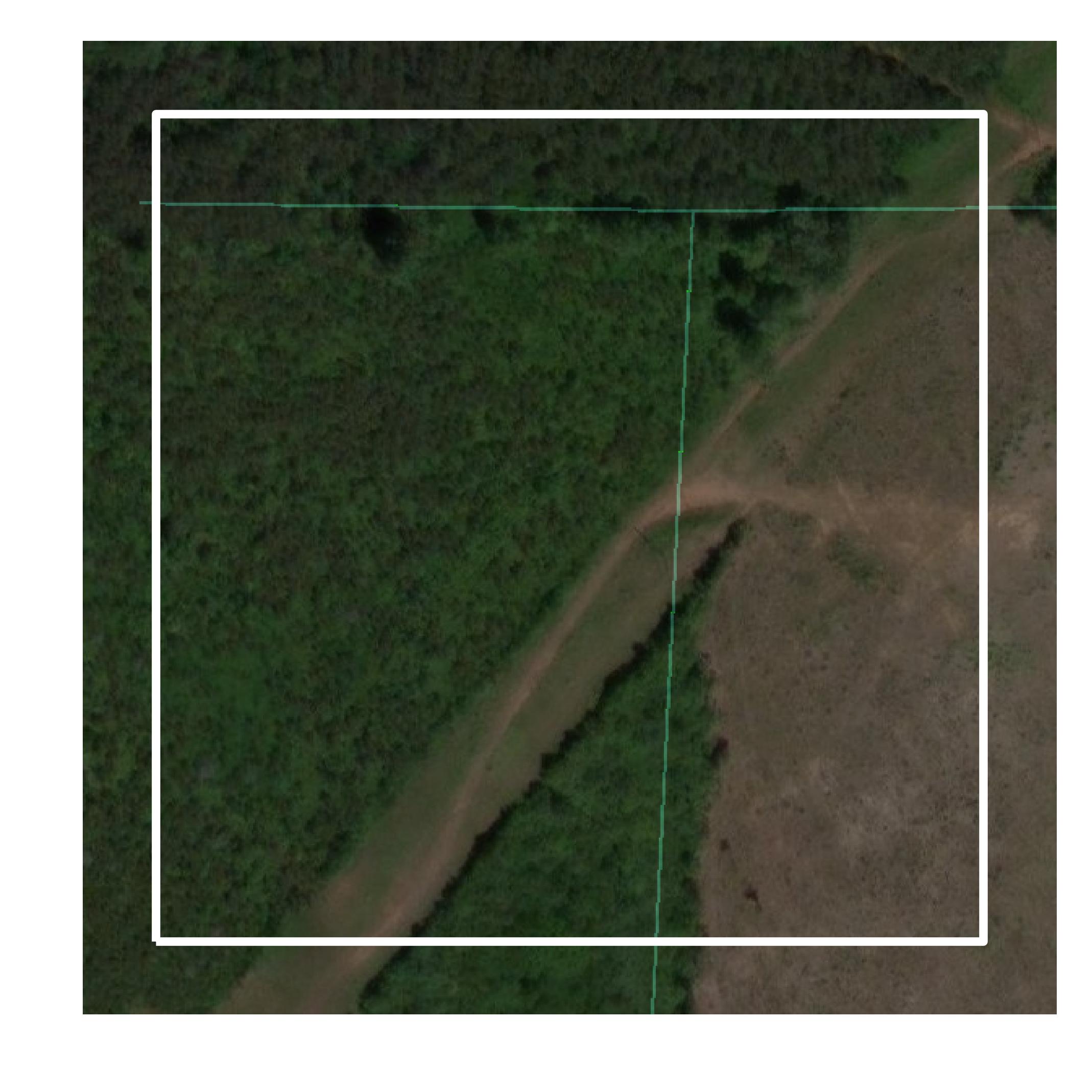 This image shows parcel and building data in Caroline County created using GIS data in Equator.