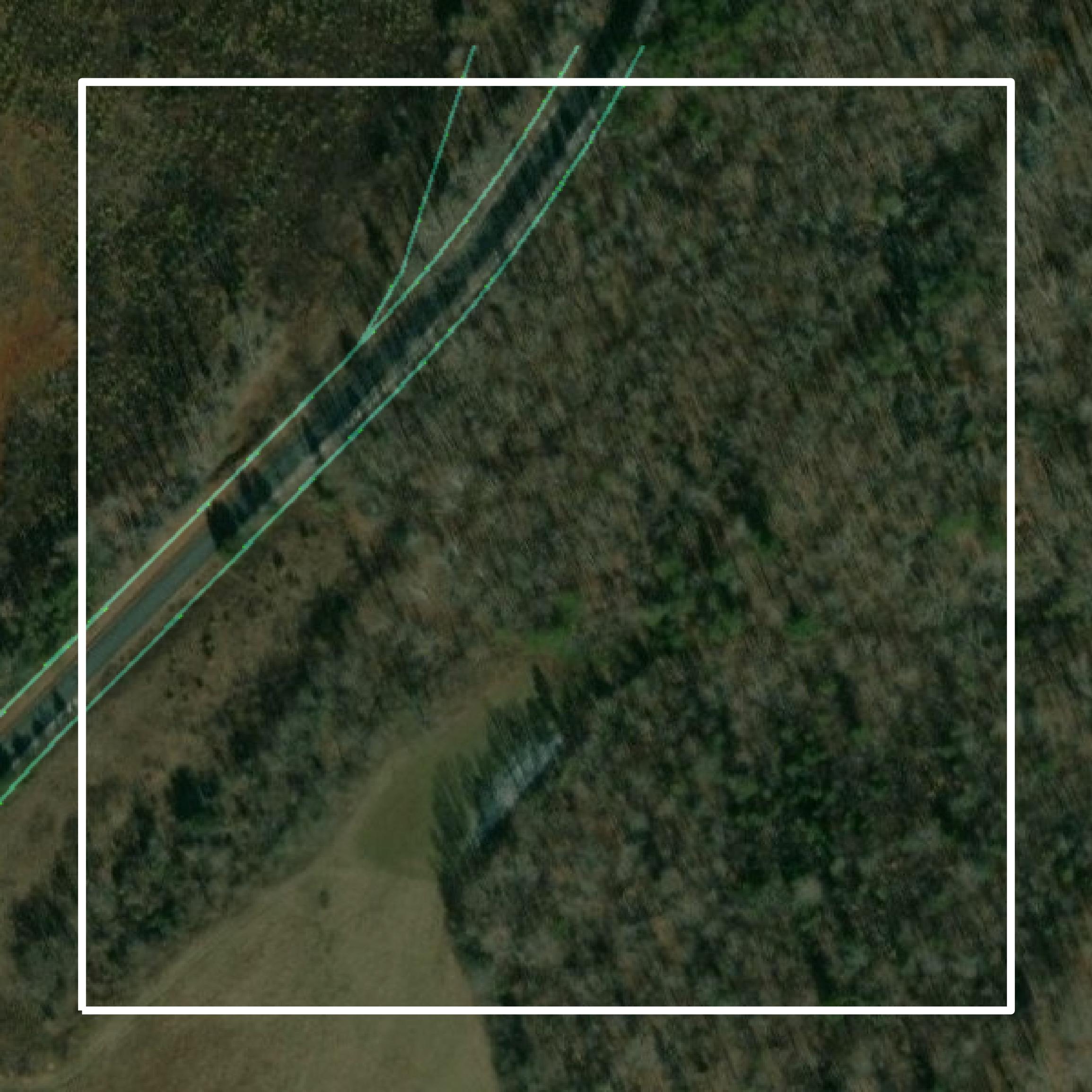 This image shows parcel and building data in Charlotte County created using GIS data in Equator.
