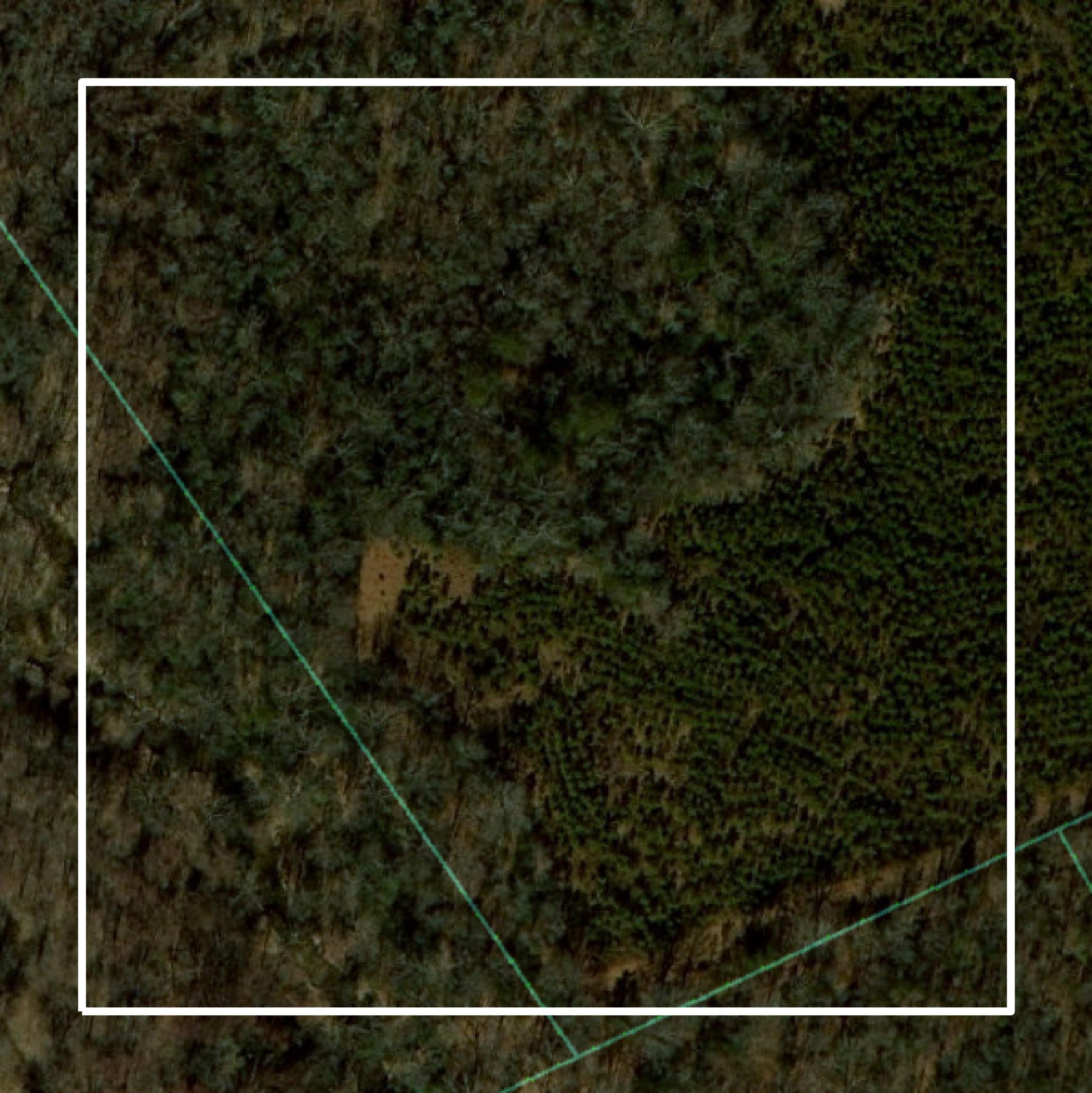 This image shows parcel and building data in King and Queen County created using GIS data in Equator.