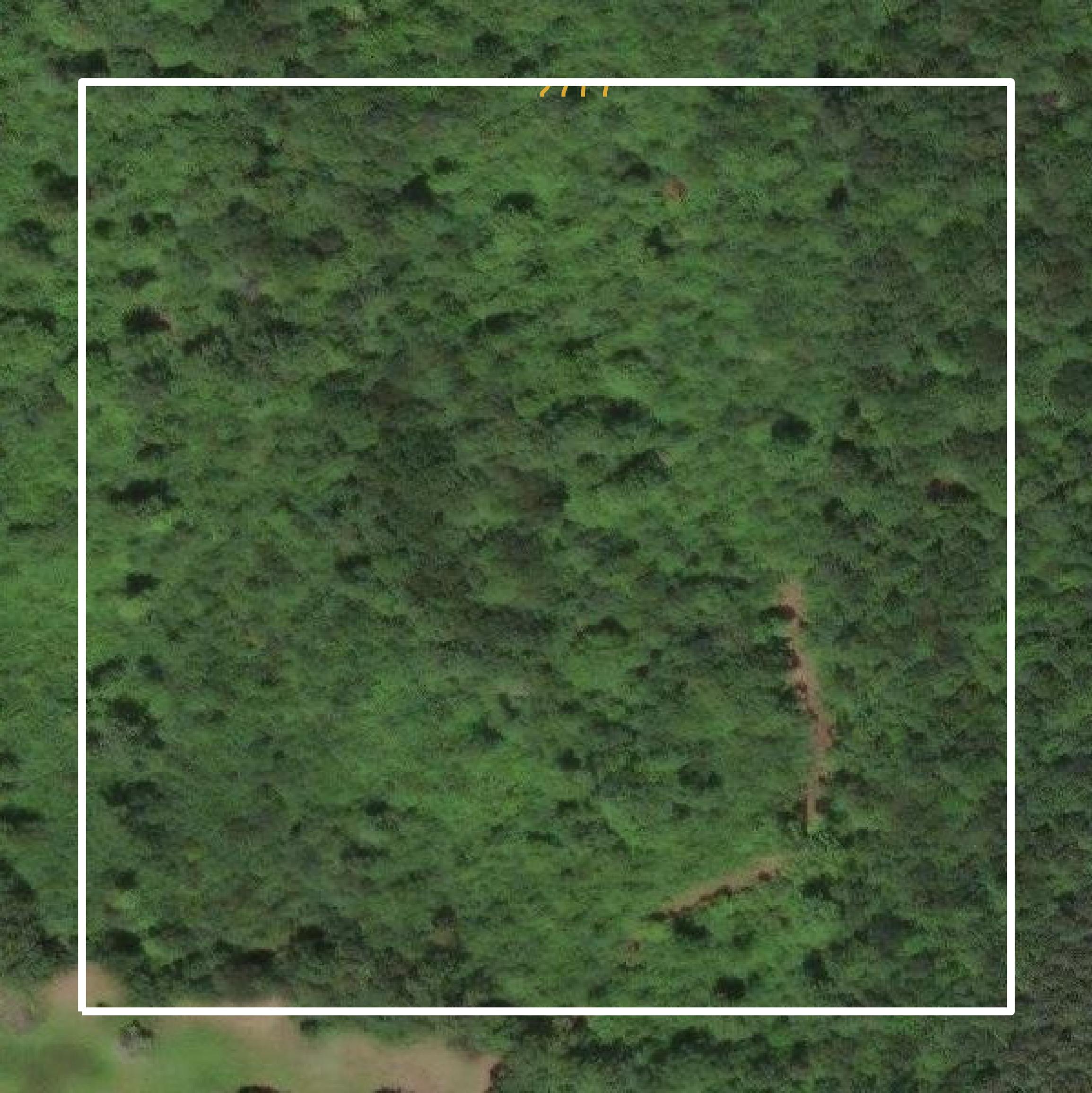 This image shows a contour map in Lunenburg County created using GIS data in Equator.