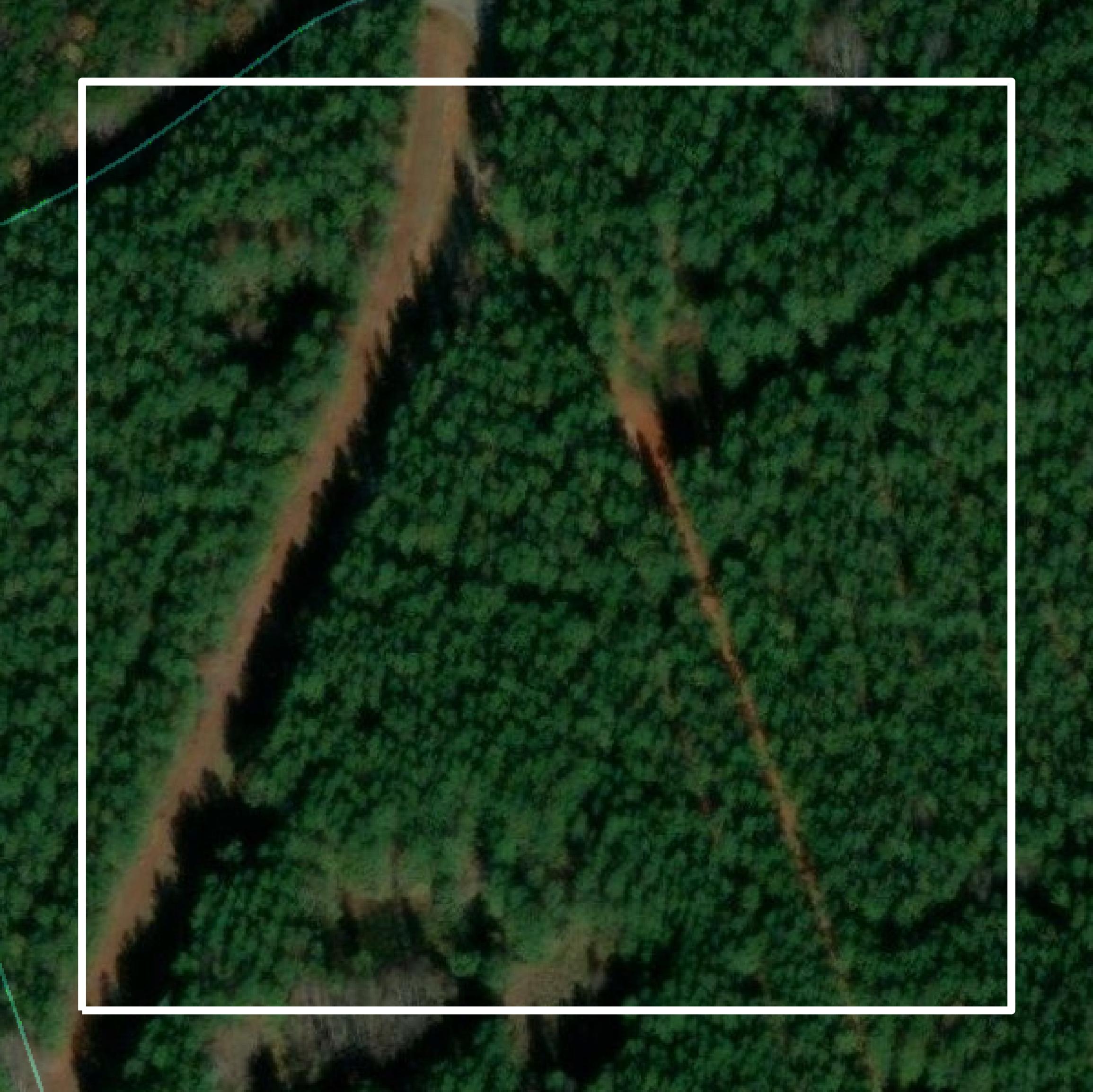This image shows parcel and building data in Lunenburg County created using GIS data in Equator.