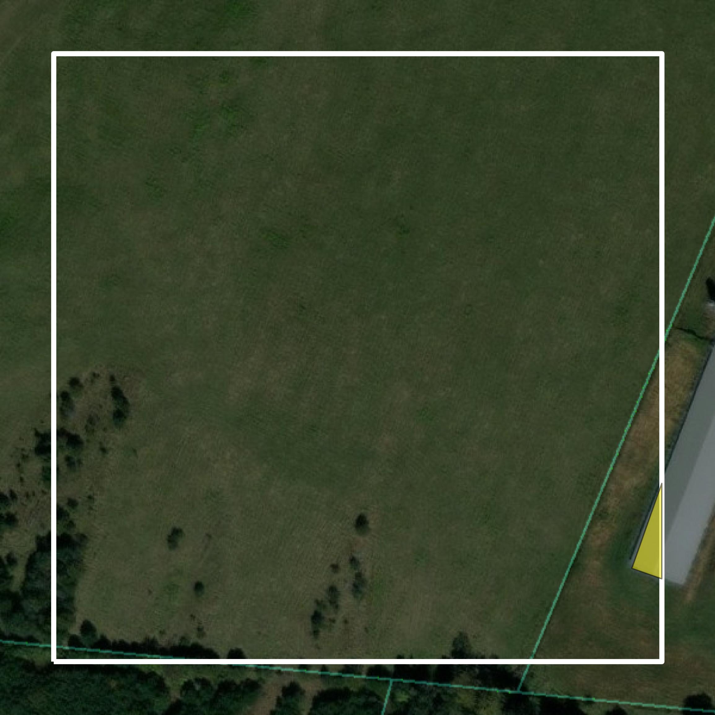 This image shows parcel and building data in Page County created using GIS data in Equator.