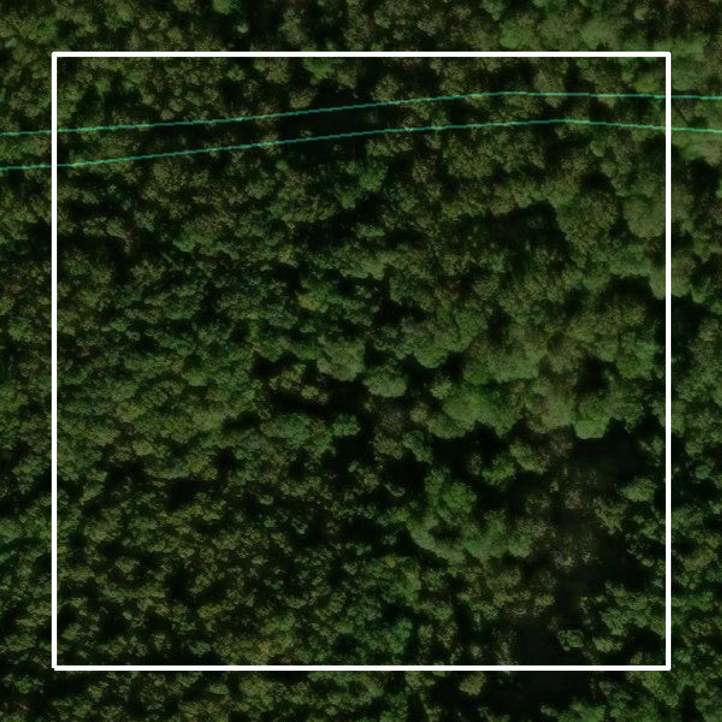 This image shows parcel and building data in Rappahannock County created using GIS data in Equator.