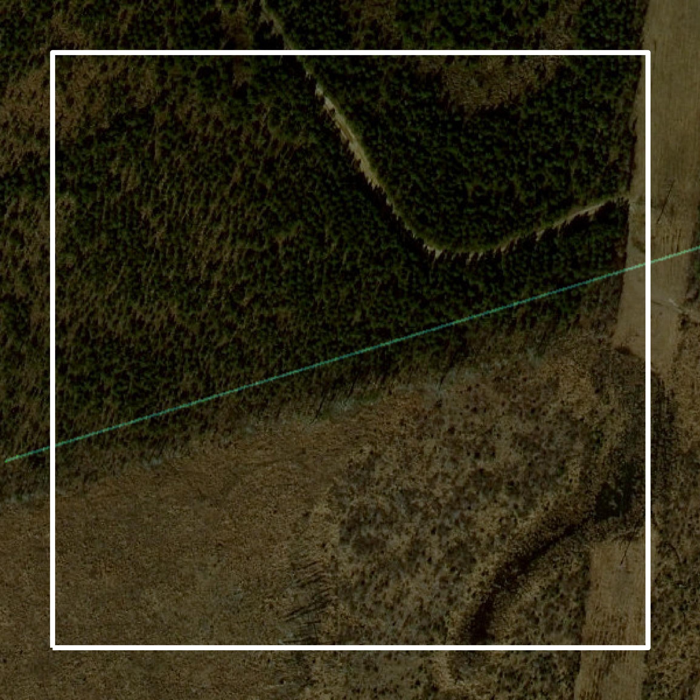 This image shows parcel and building data in Southampton County created using GIS data in Equator.