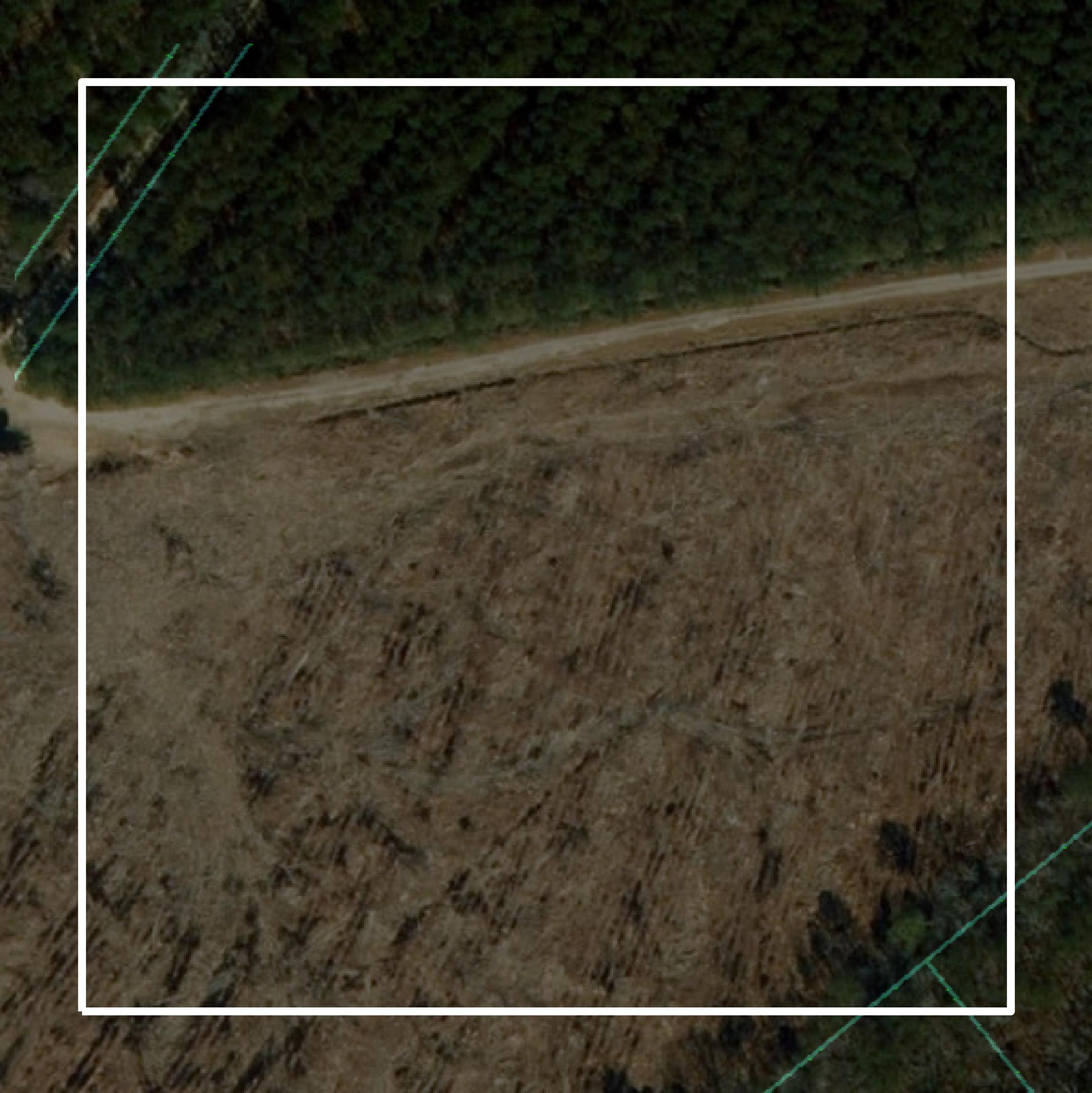 This image shows parcel and building data in Surry County created using GIS data in Equator.