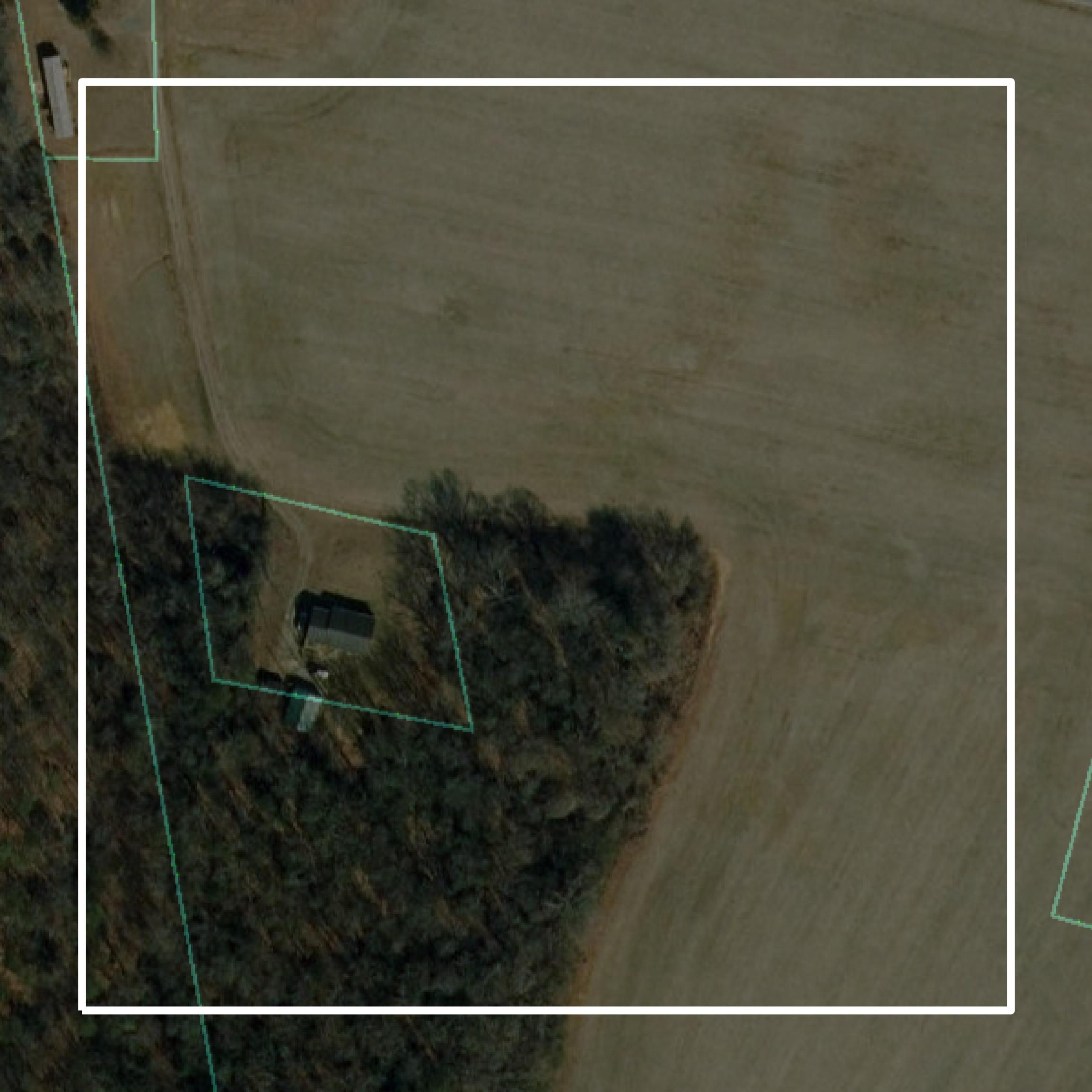 This image shows parcel and building data in Westmoreland County created using GIS data in Equator.
