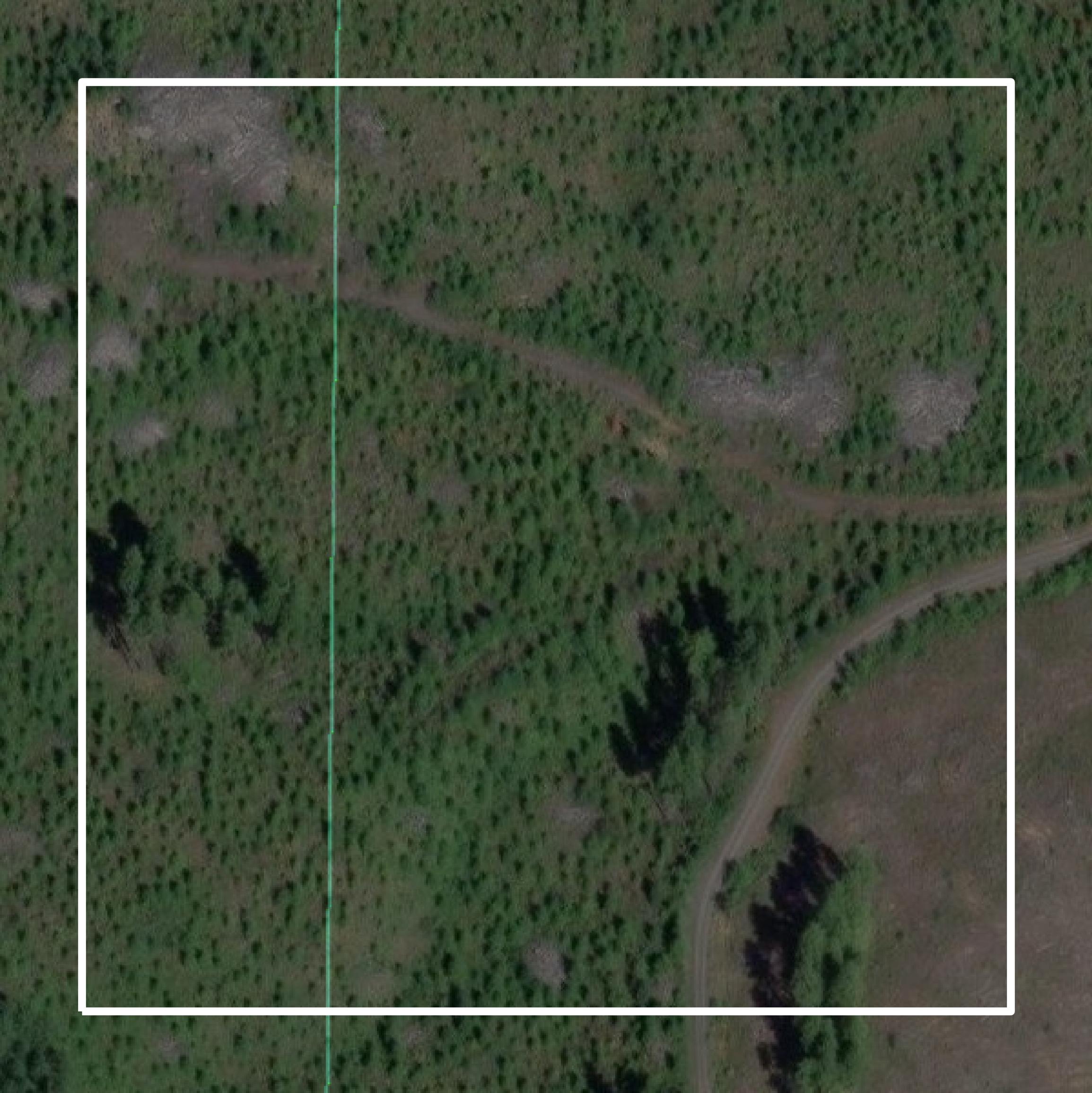 This image shows parcel and building data in Mason County created using GIS data in Equator.
