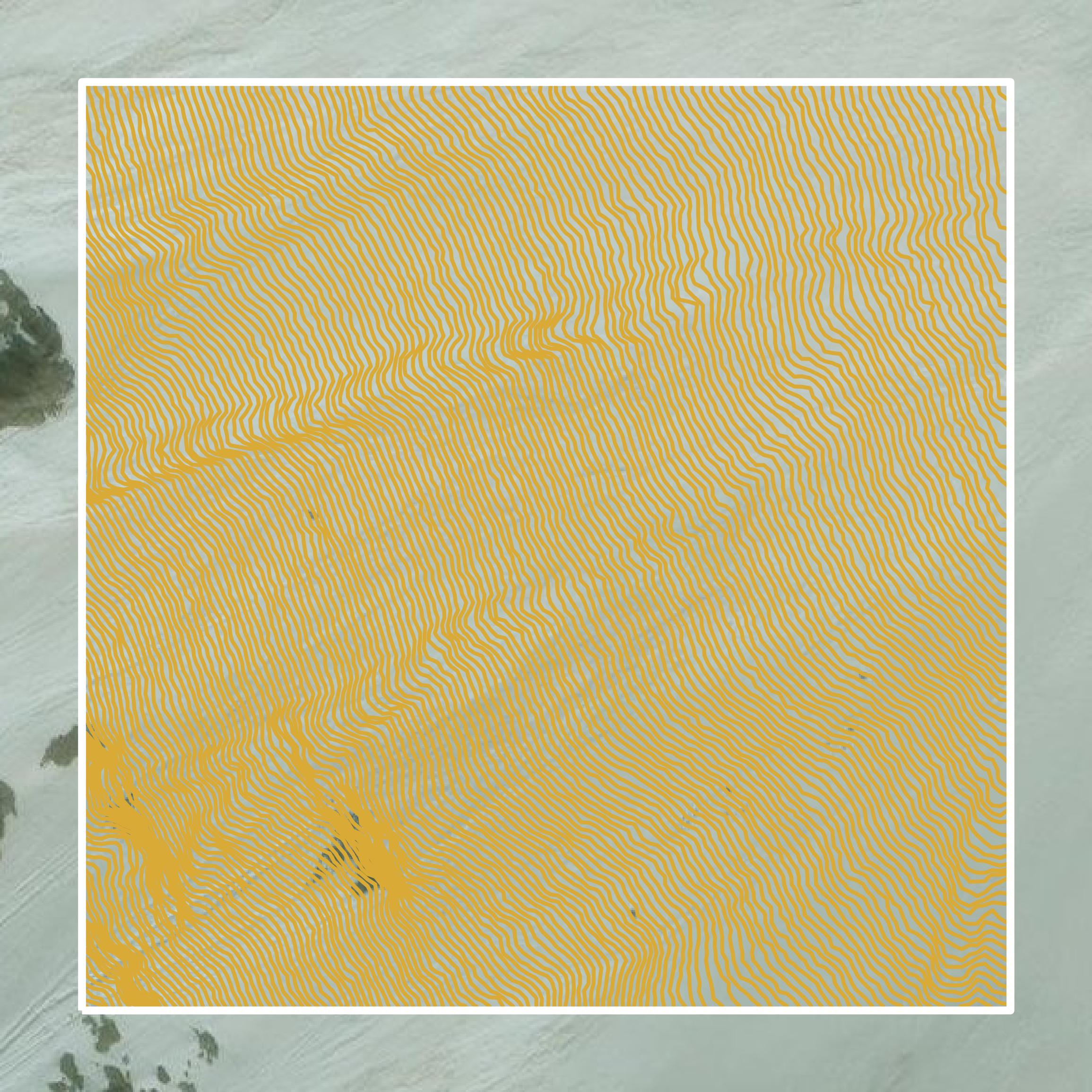 This image shows a contour map in Snohomish County created using GIS data in Equator.