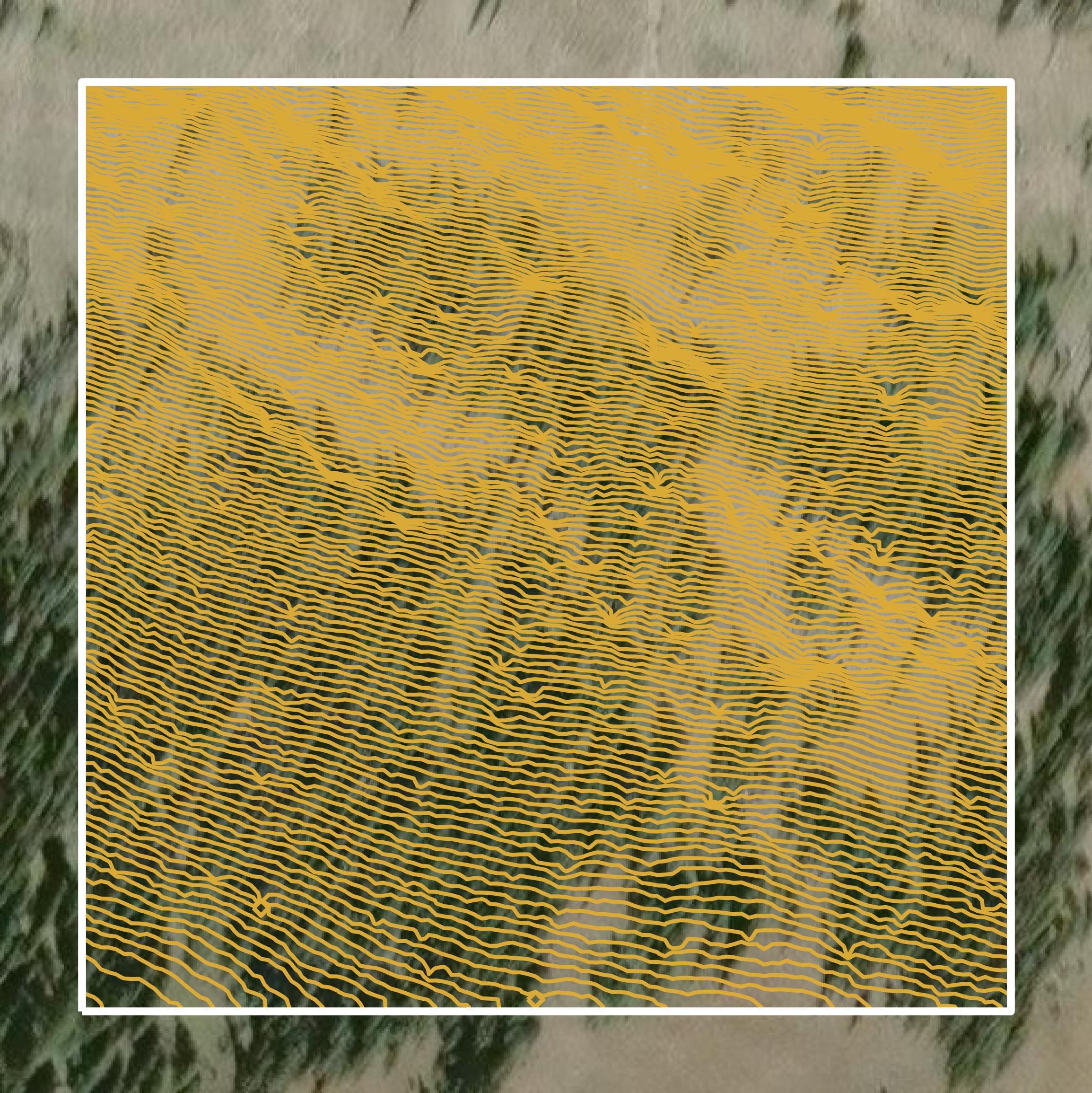This image shows a contour map in Whatcom County created using GIS data in Equator.