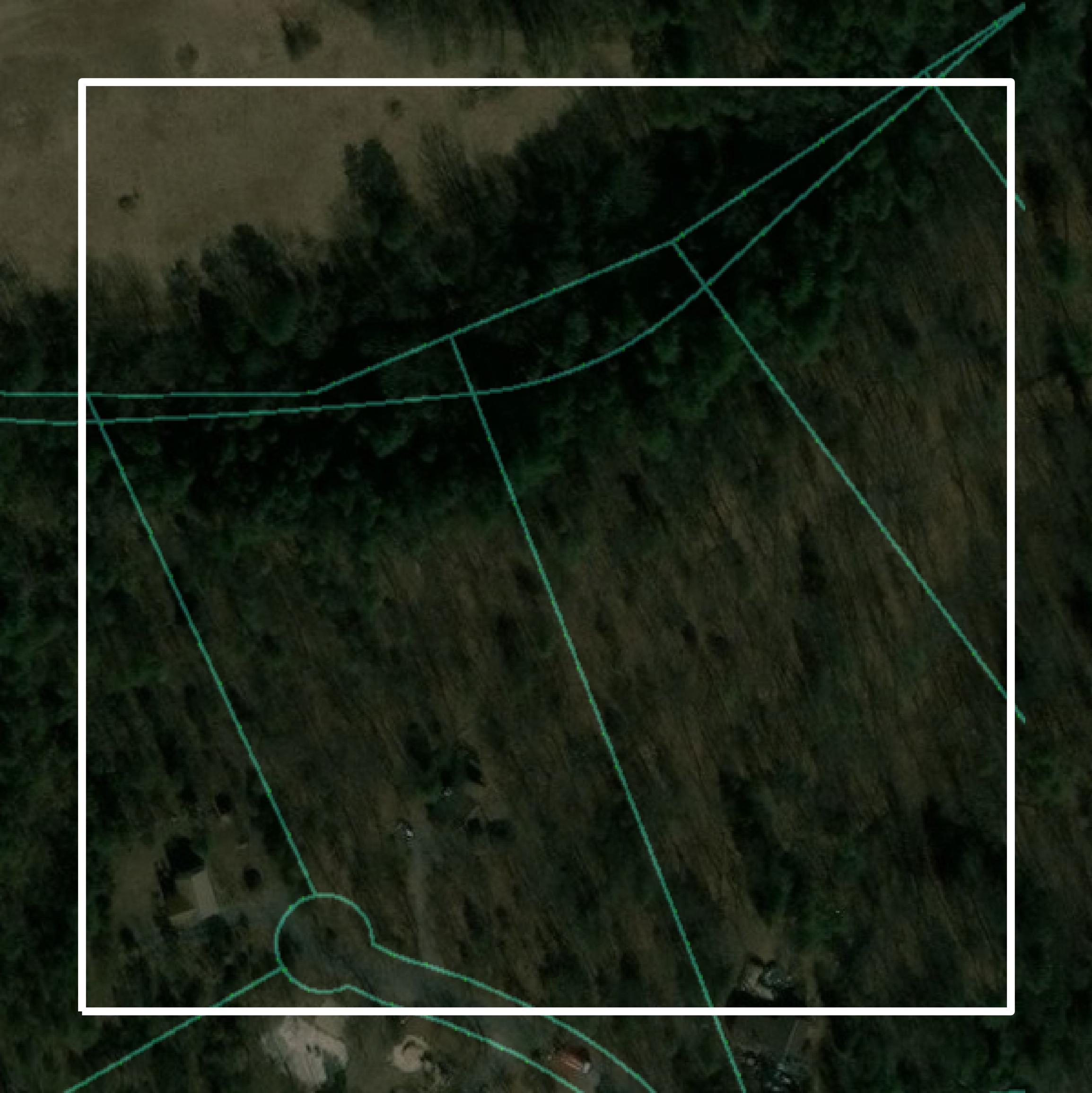 This image shows parcel and building data in Berkeley County created using GIS data in Equator.