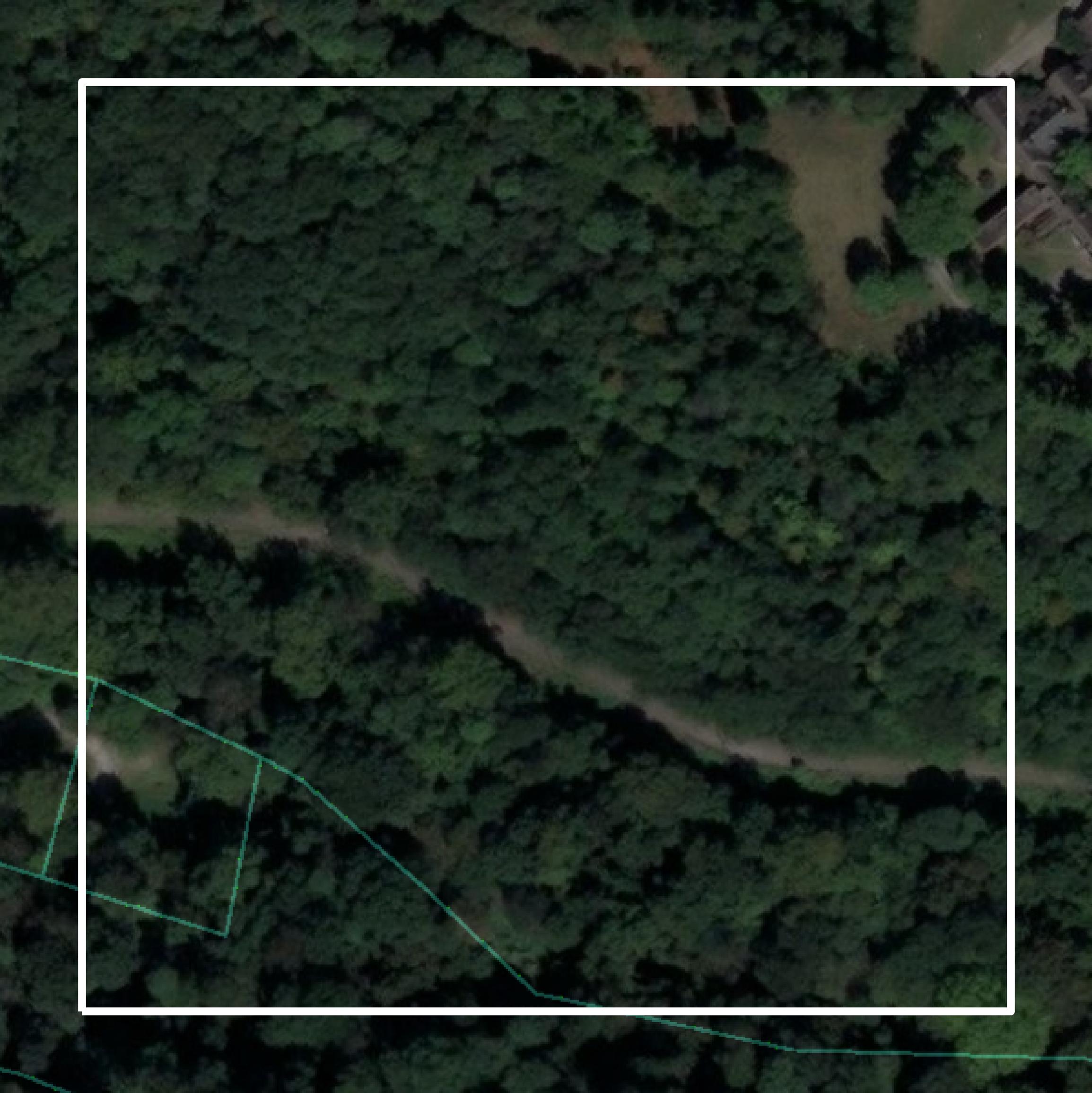 This image shows parcel and building data in Brooke County created using GIS data in Equator.