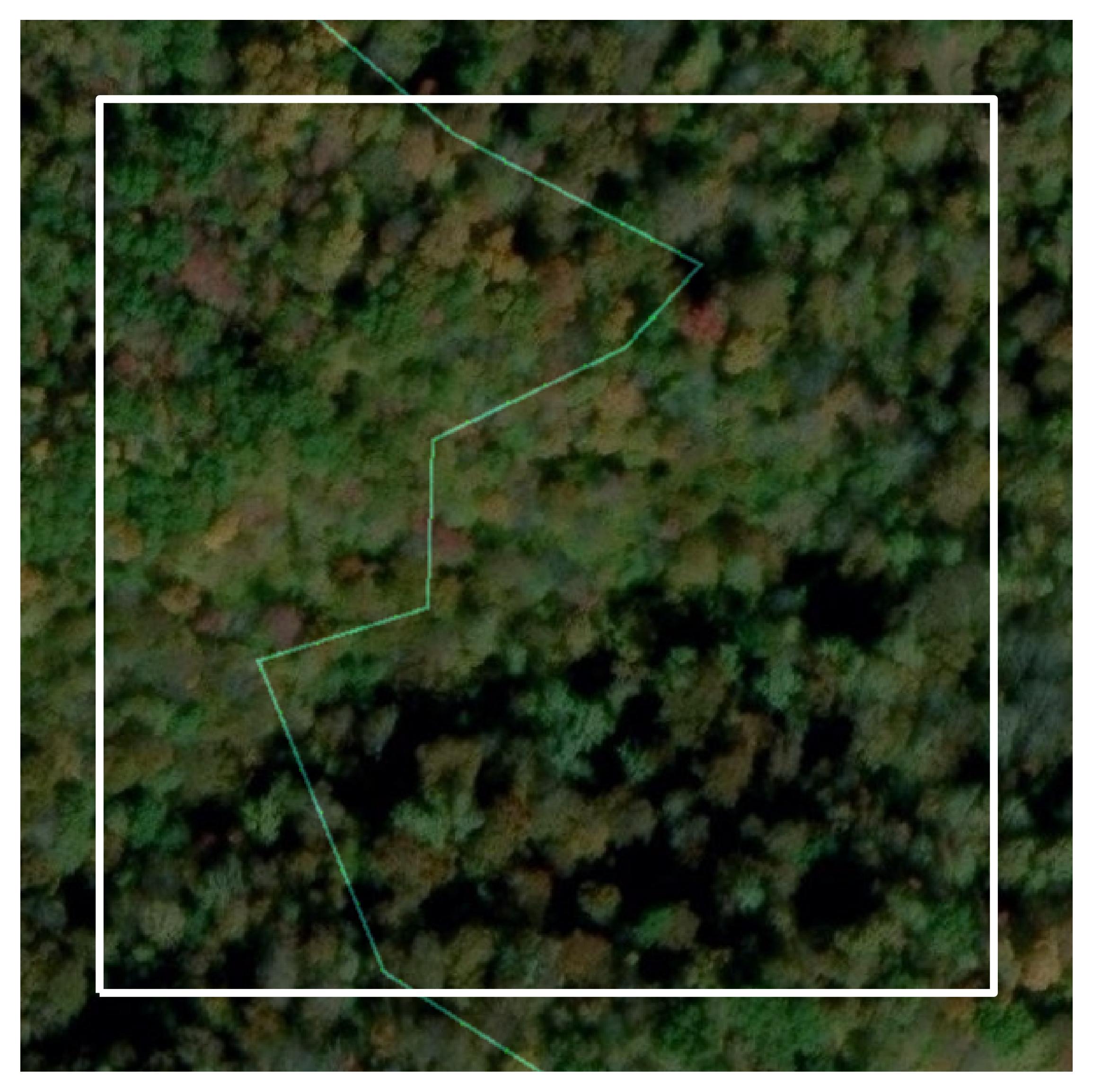 This image shows parcel and building data in Fayette County created using GIS data in Equator.
