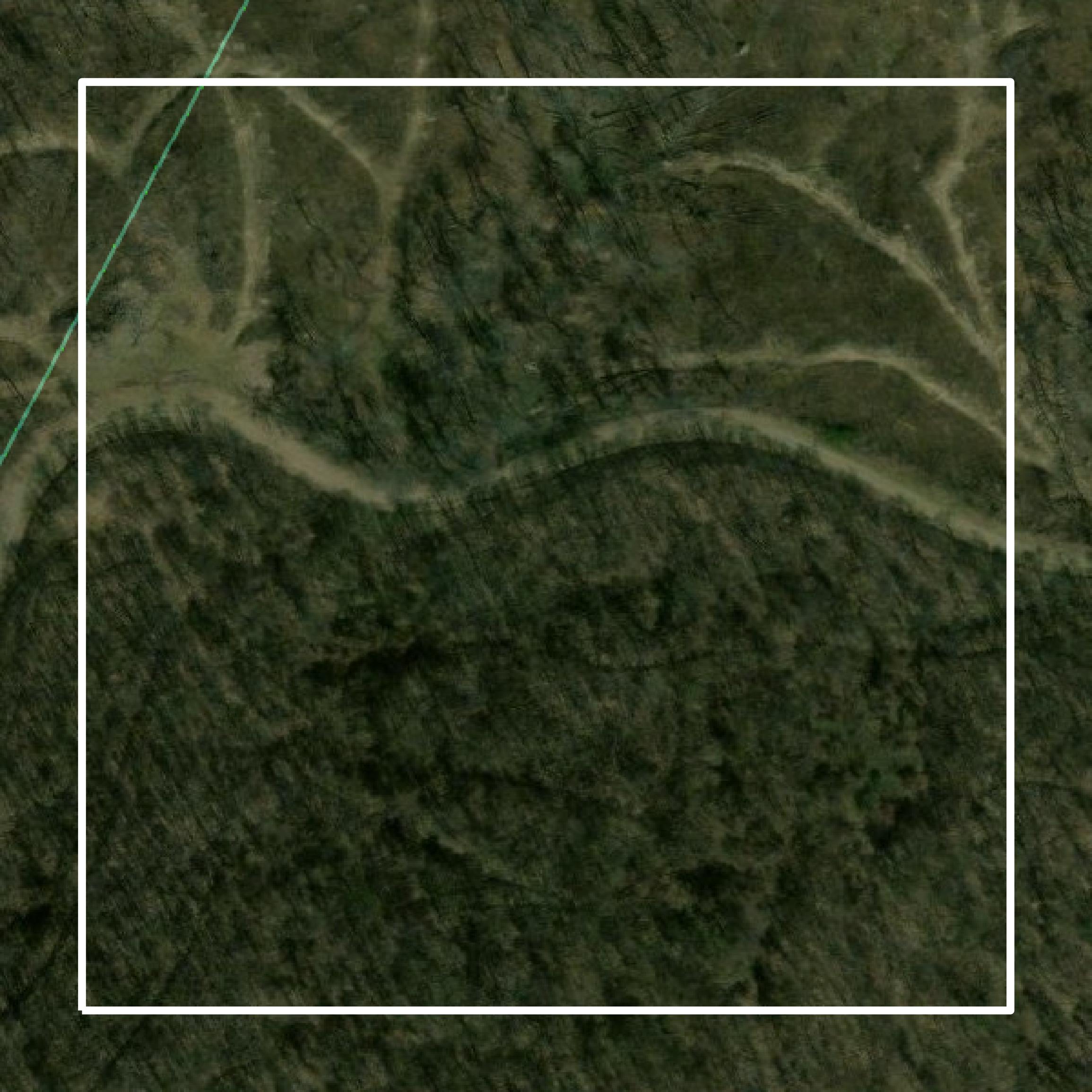 This image shows parcel and building data in Greenbrier County created using GIS data in Equator.