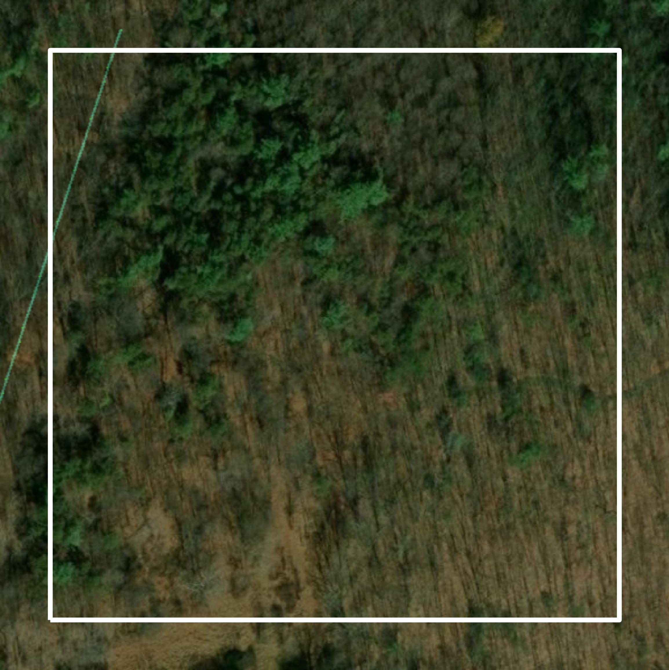 This image shows parcel and building data in Hardy County created using GIS data in Equator.