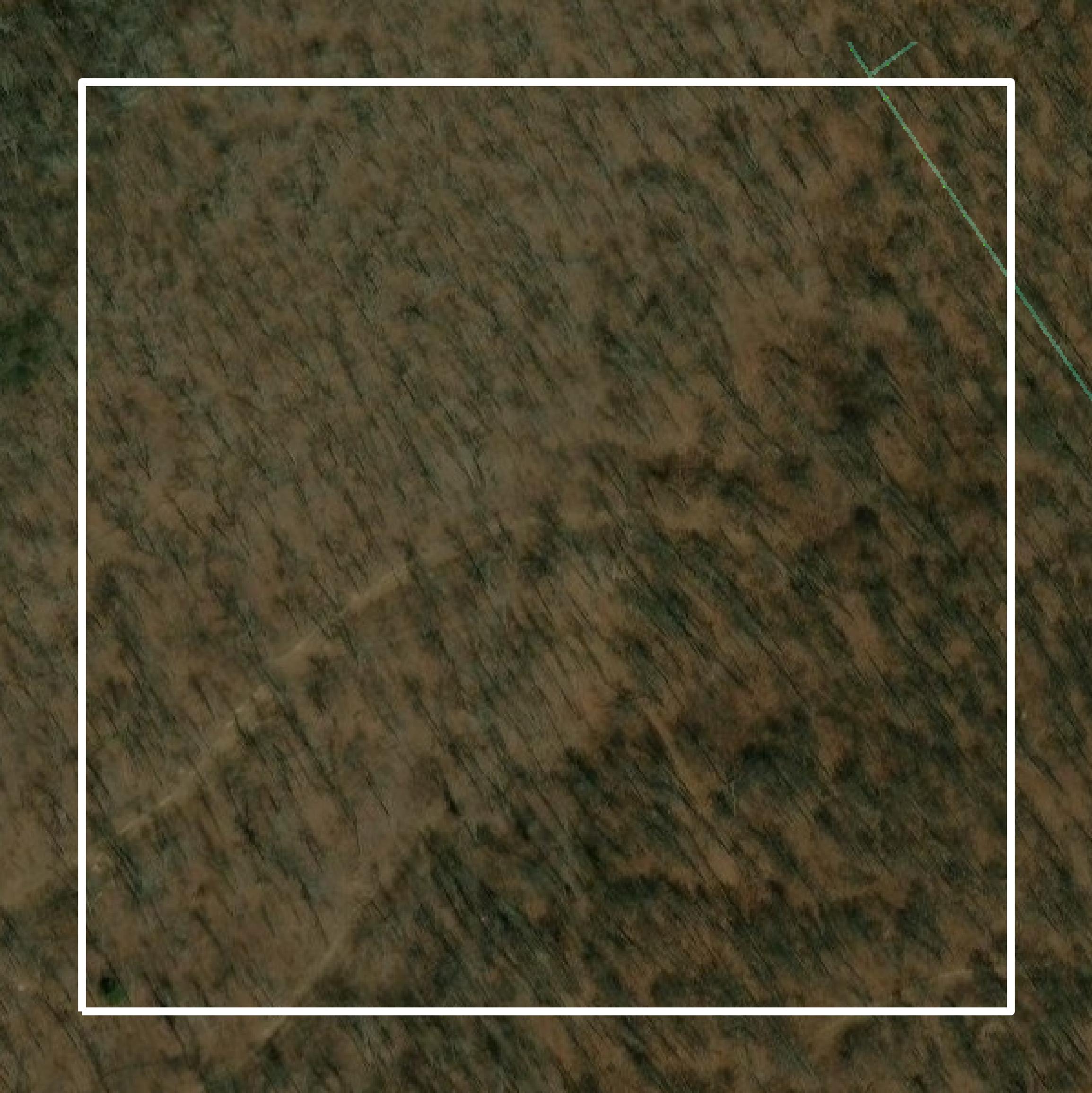 This image shows a contour map in Marshall County created using GIS data in Equator.