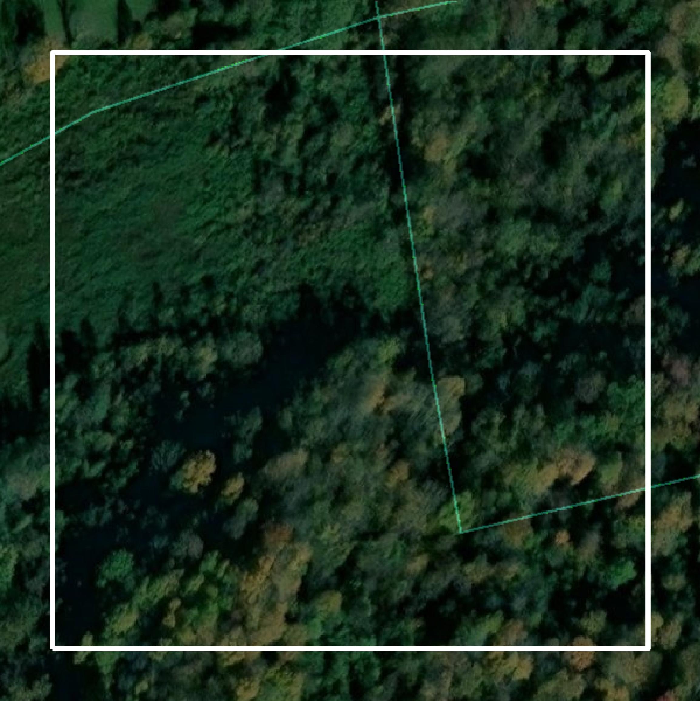 This image shows parcel and building data in Pleasants County created using GIS data in Equator.