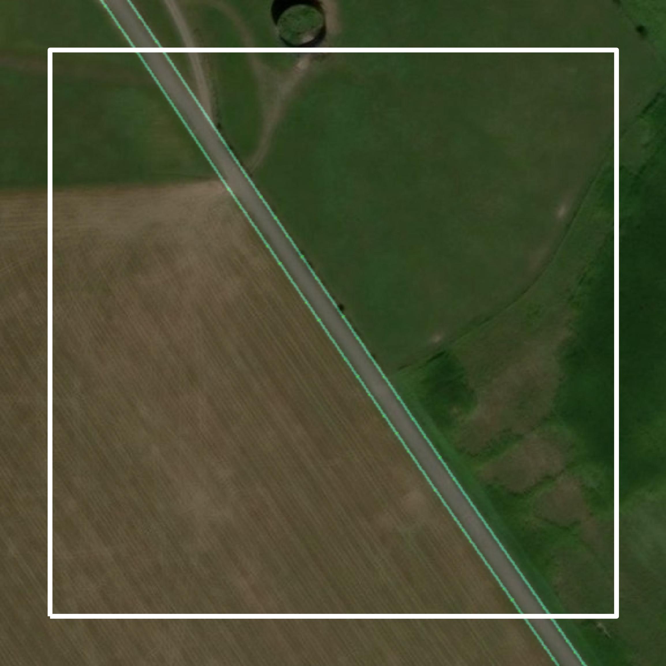 This image shows parcel and building data in Preston County created using GIS data in Equator.