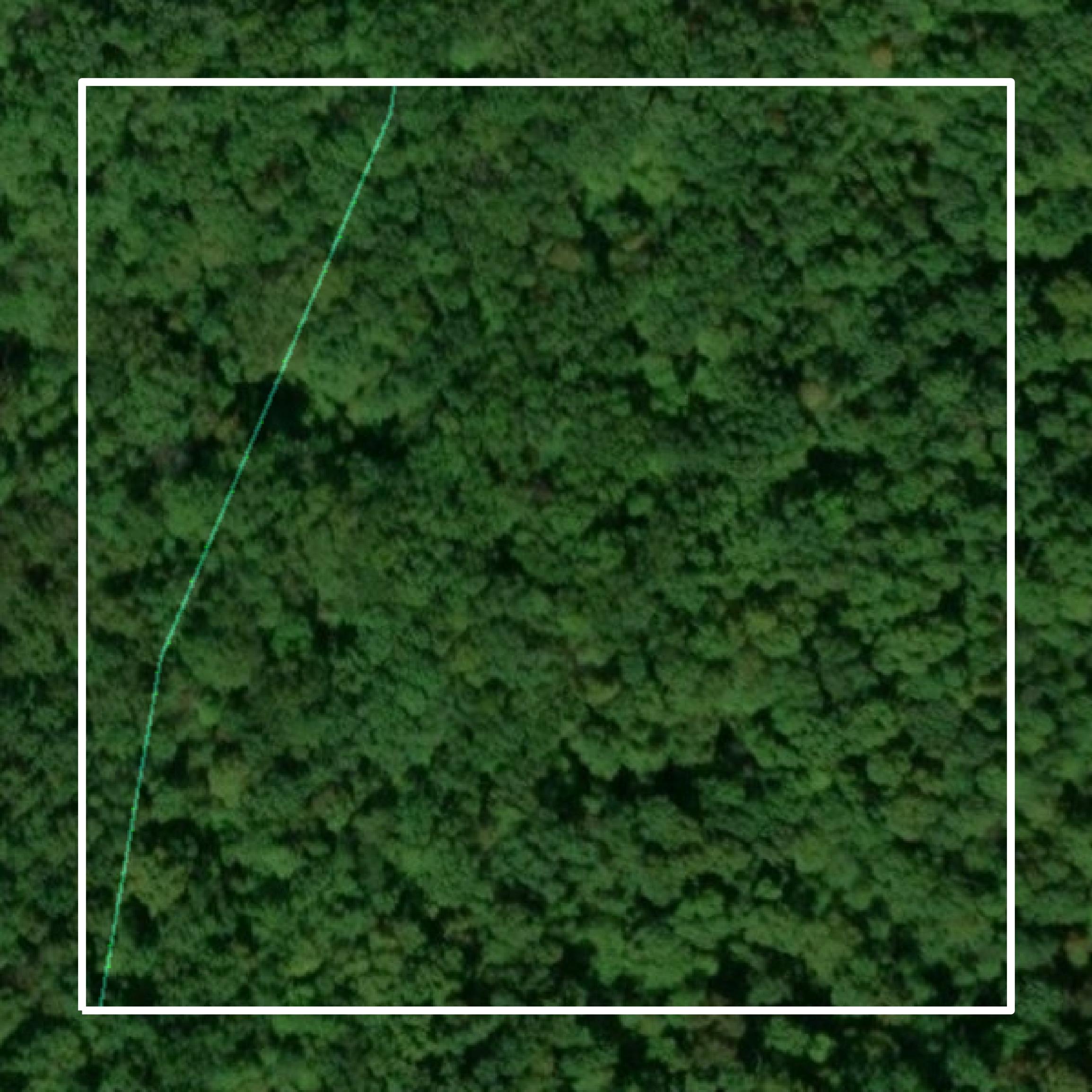This image shows parcel and building data in Wayne County created using GIS data in Equator.