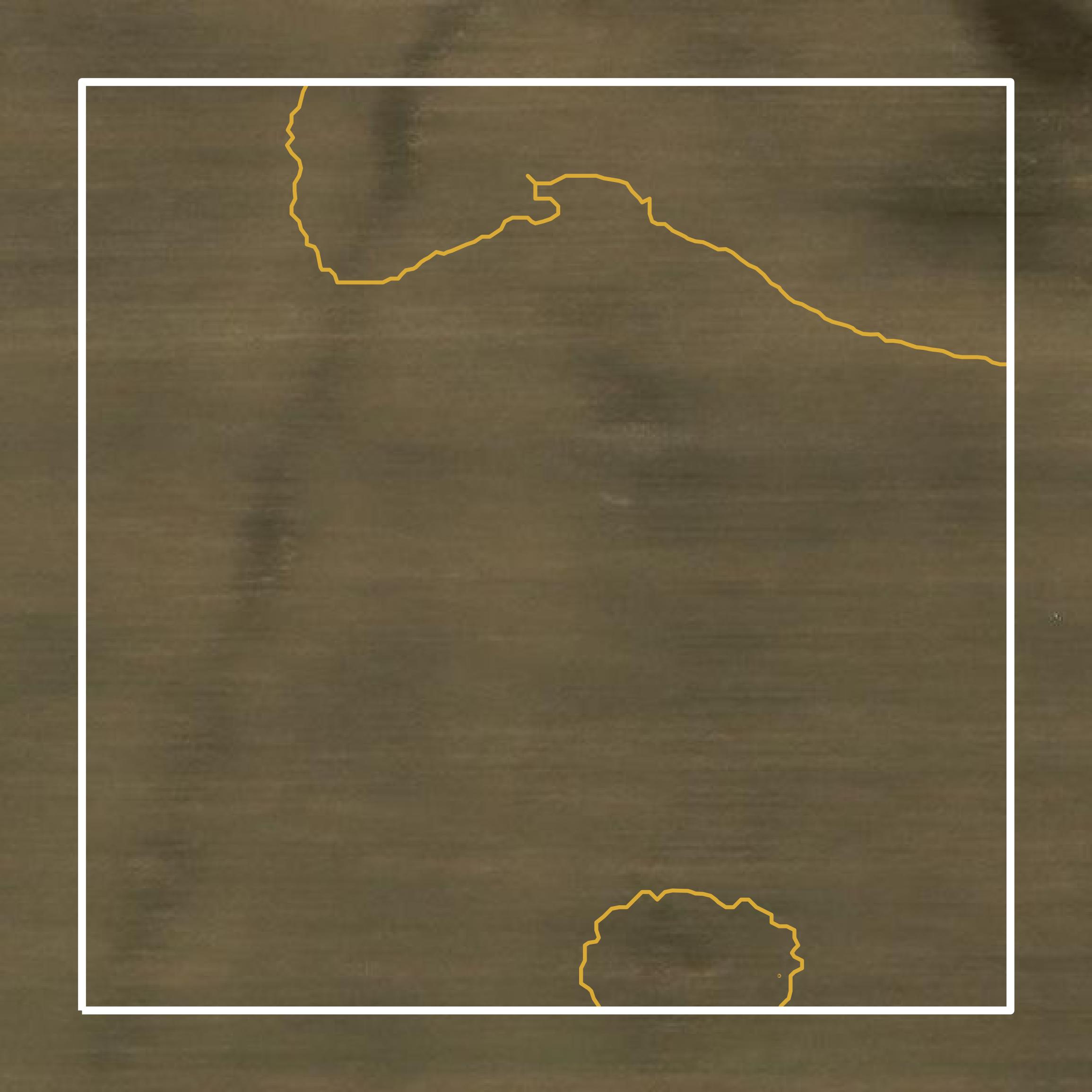 This image shows a contour map in Barron County created using GIS data in Equator.