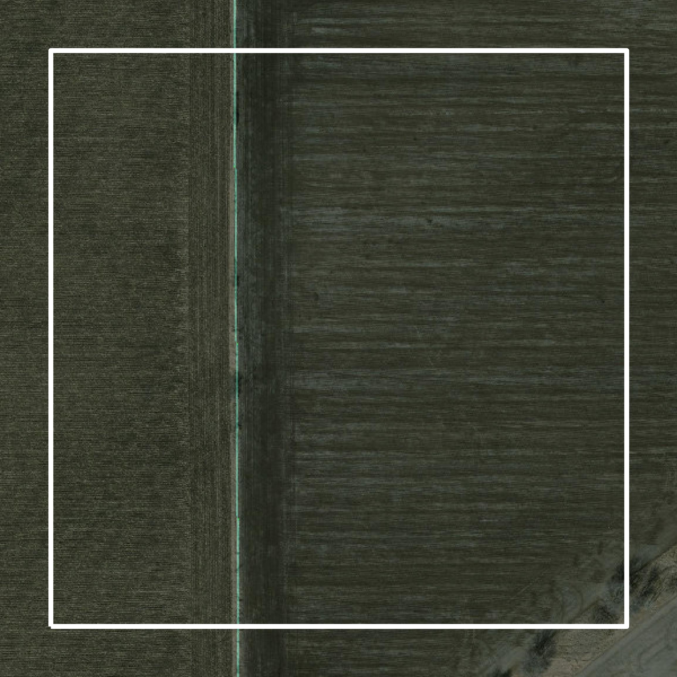 This image shows a contour map in Bayfield County created using GIS data in Equator.