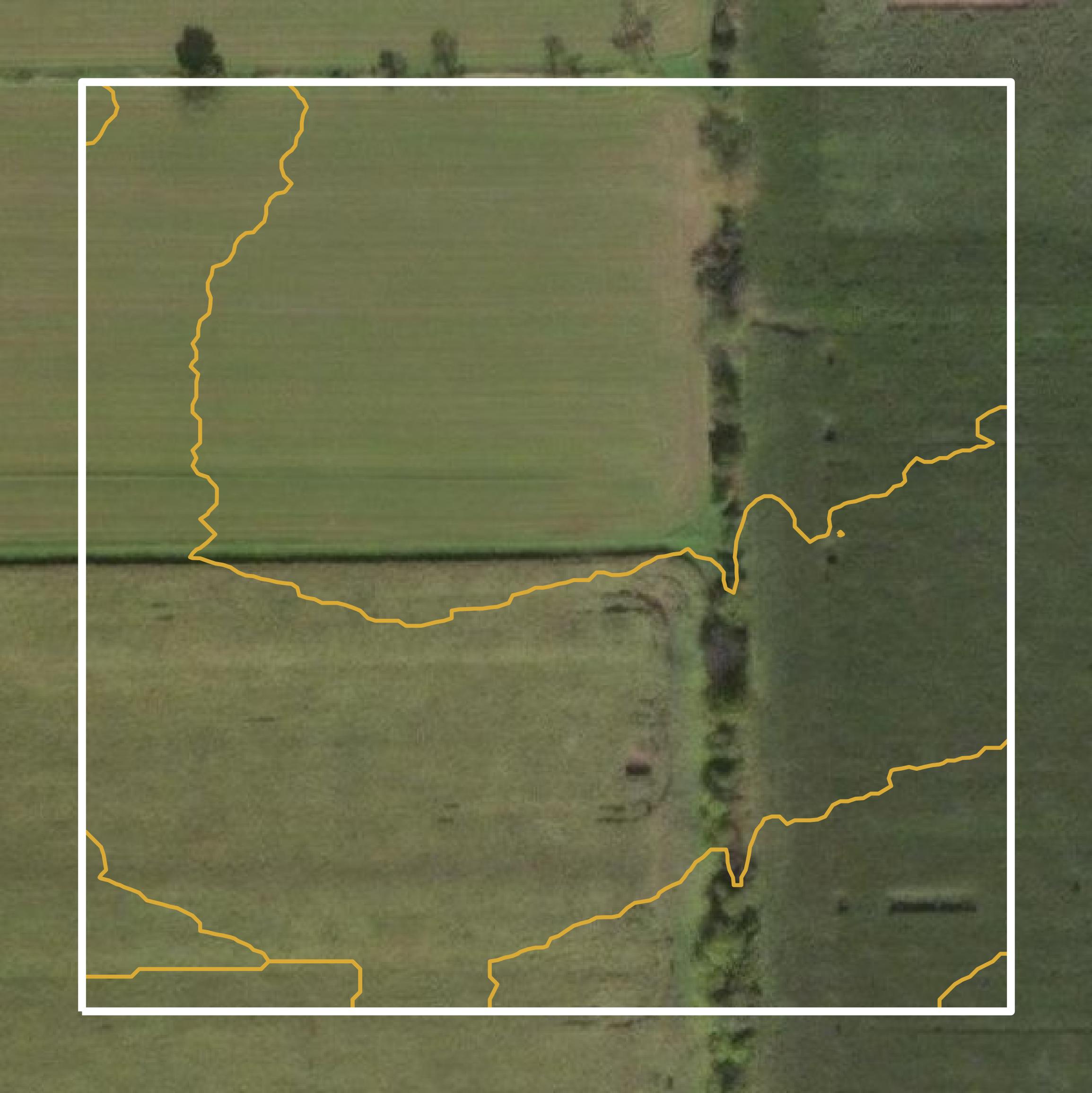This image shows a contour map in Clark County created using GIS data in Equator.