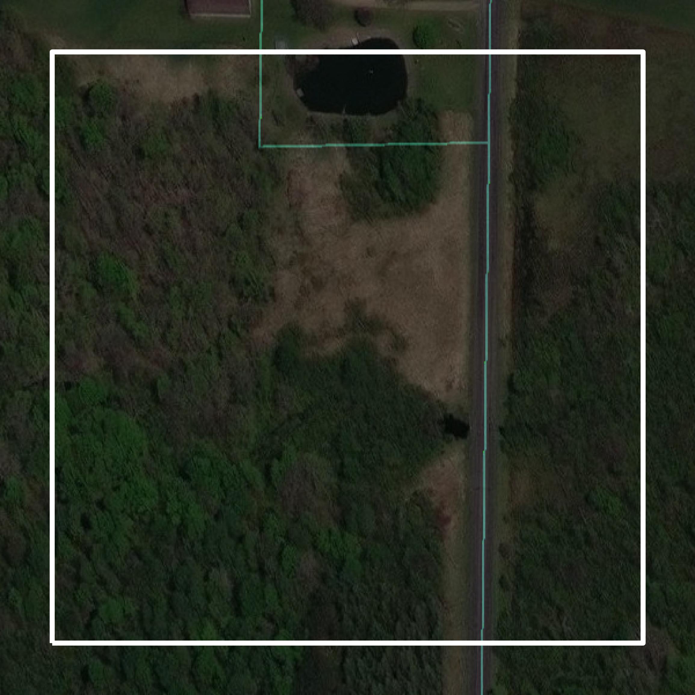 This image shows parcel and building data in Clark County created using GIS data in Equator.
