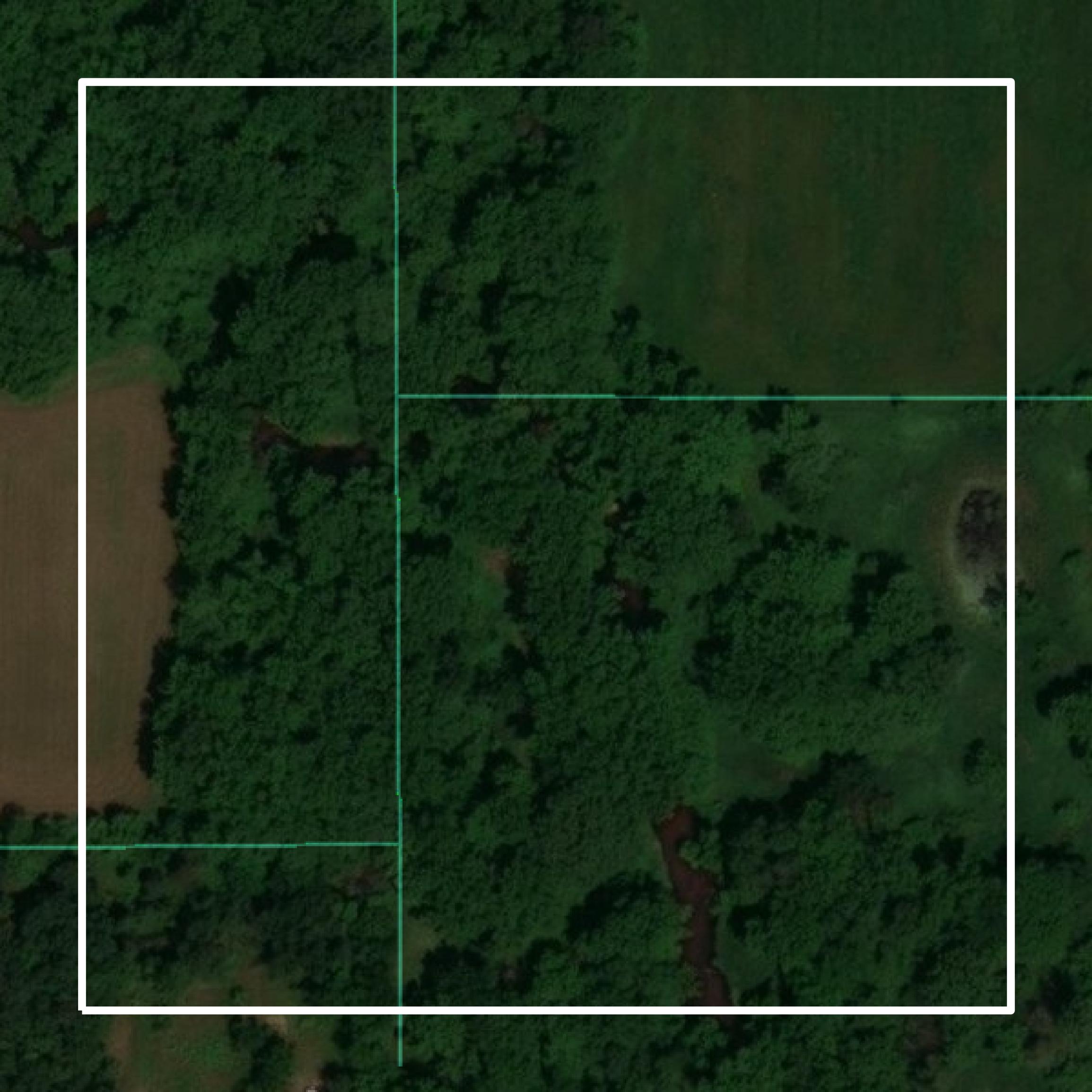This image shows parcel and building data in Dunn County created using GIS data in Equator.