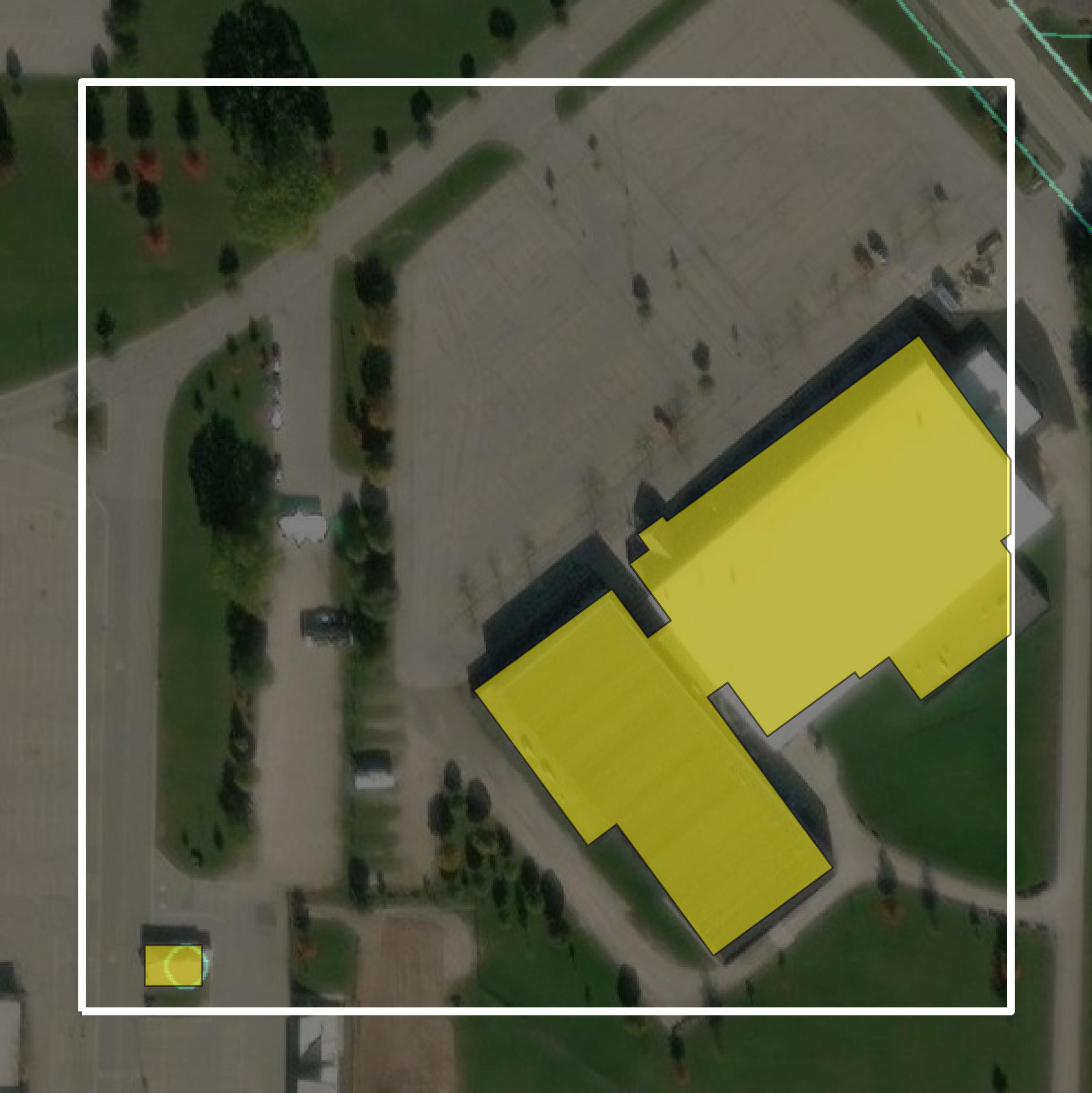 This image shows parcel and building data in Fond du Lac County created using GIS data in Equator.