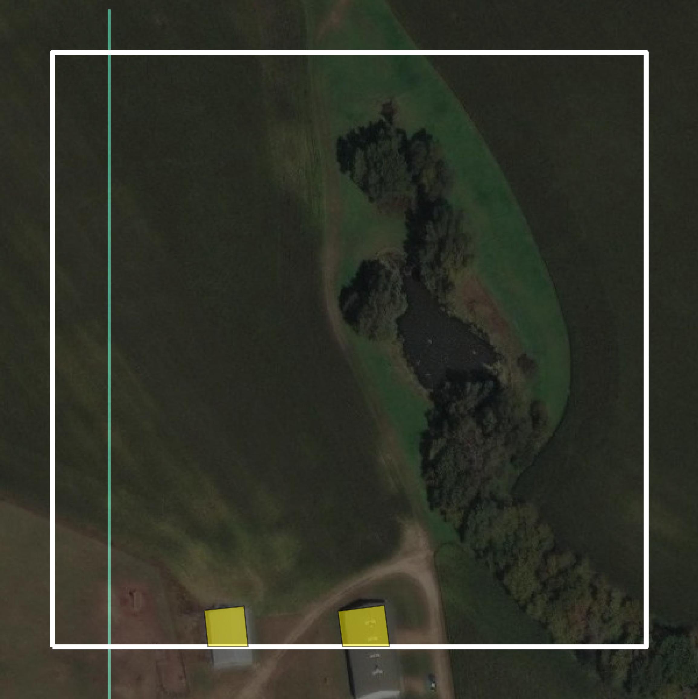 This image shows parcel and building data in Lafayette County created using GIS data in Equator.