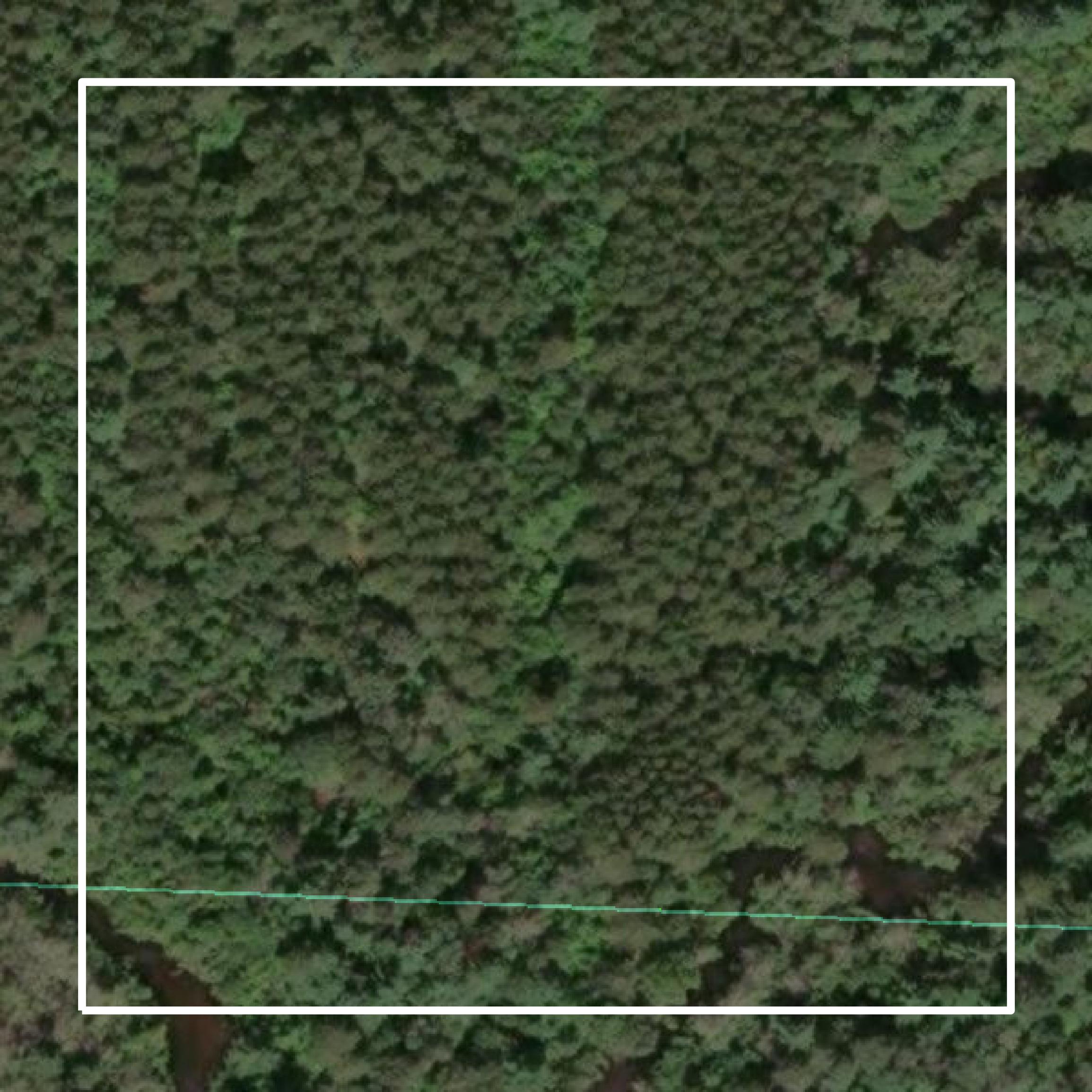 This image shows parcel and building data in Marinette County created using GIS data in Equator.