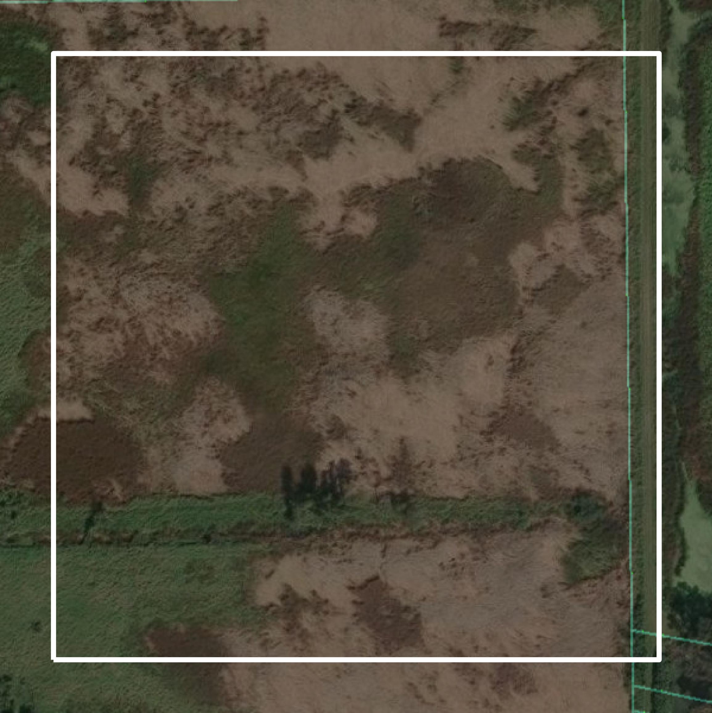 This image shows parcel and building data in Marquette County created using GIS data in Equator.