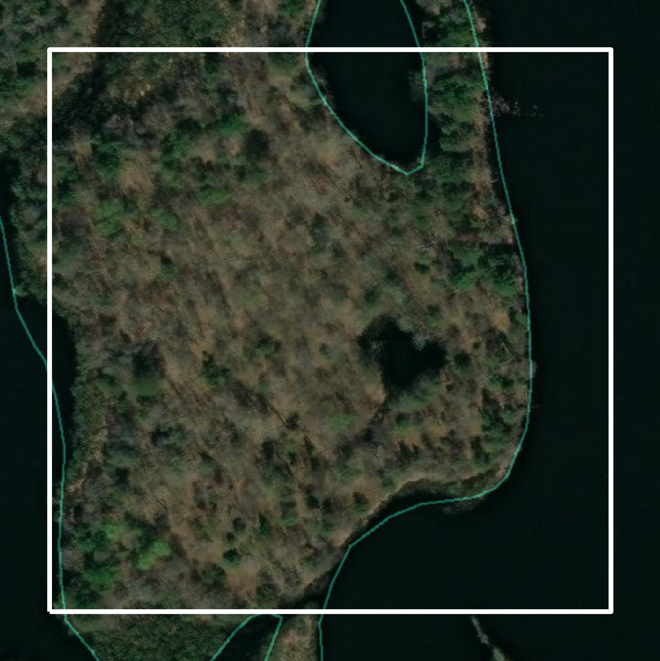 This image shows parcel and building data in Oneida County created using GIS data in Equator.