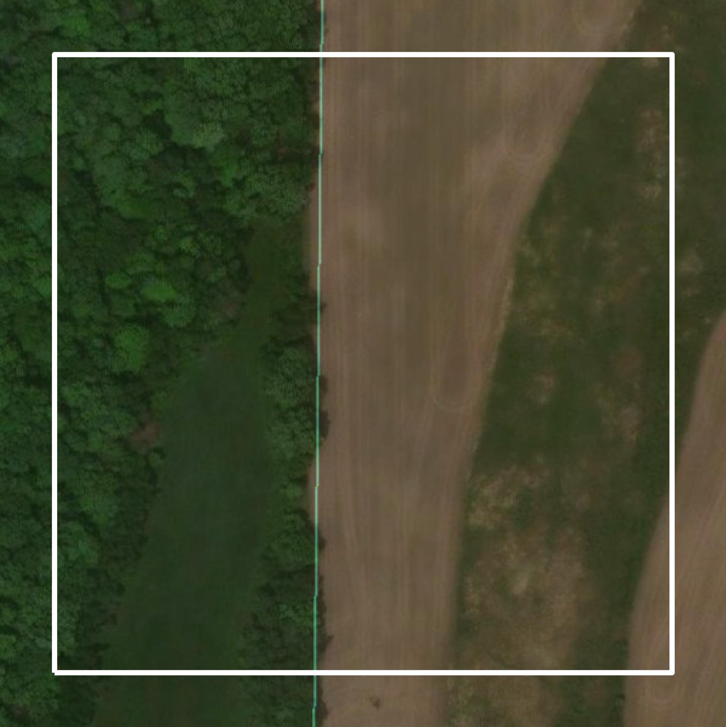 This image shows parcel and building data in Rusk County created using GIS data in Equator.