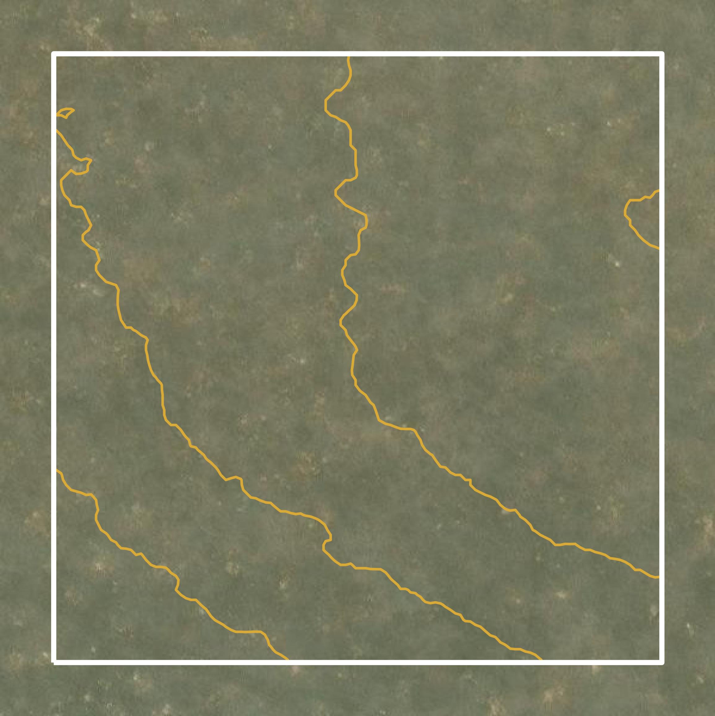 This image shows a contour map in Albany County created using GIS data in Equator.